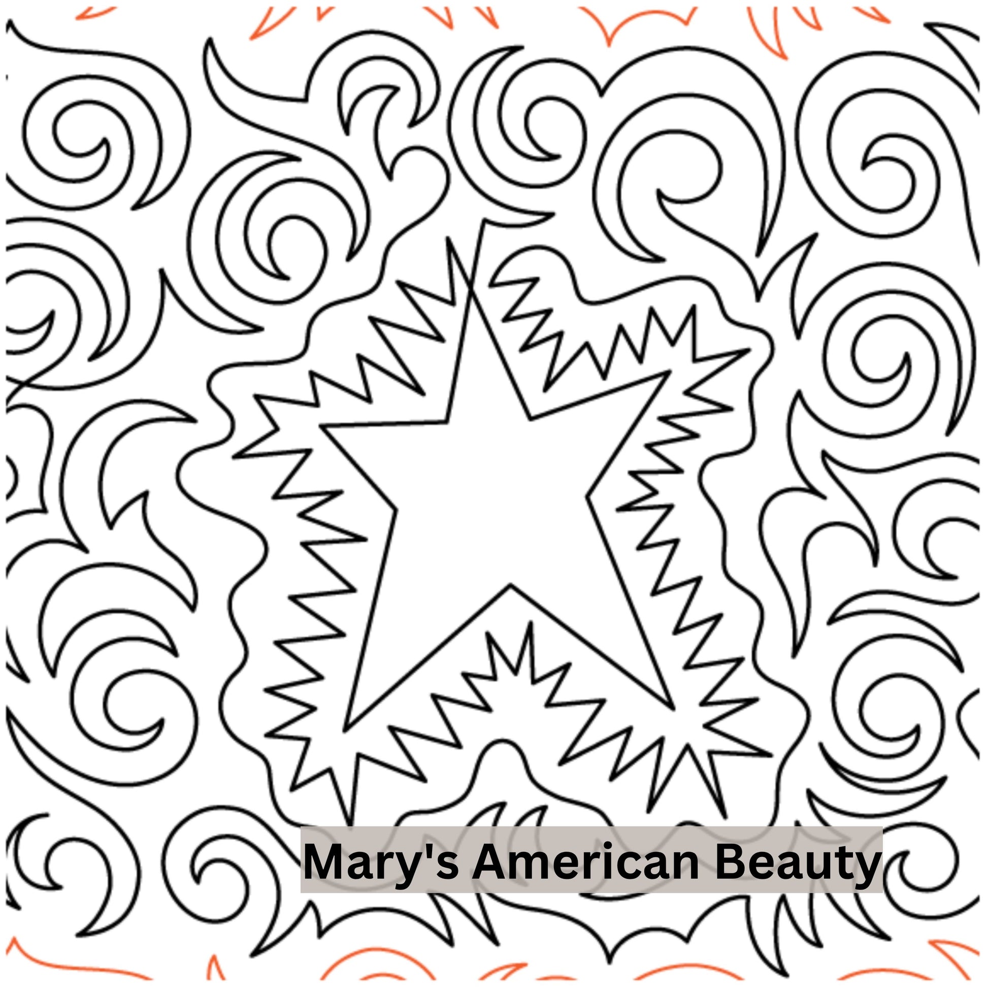 Stars and Stripes Patterns for Edge to Edge for Longarm Quilting - Good Vibes Quilt Shop