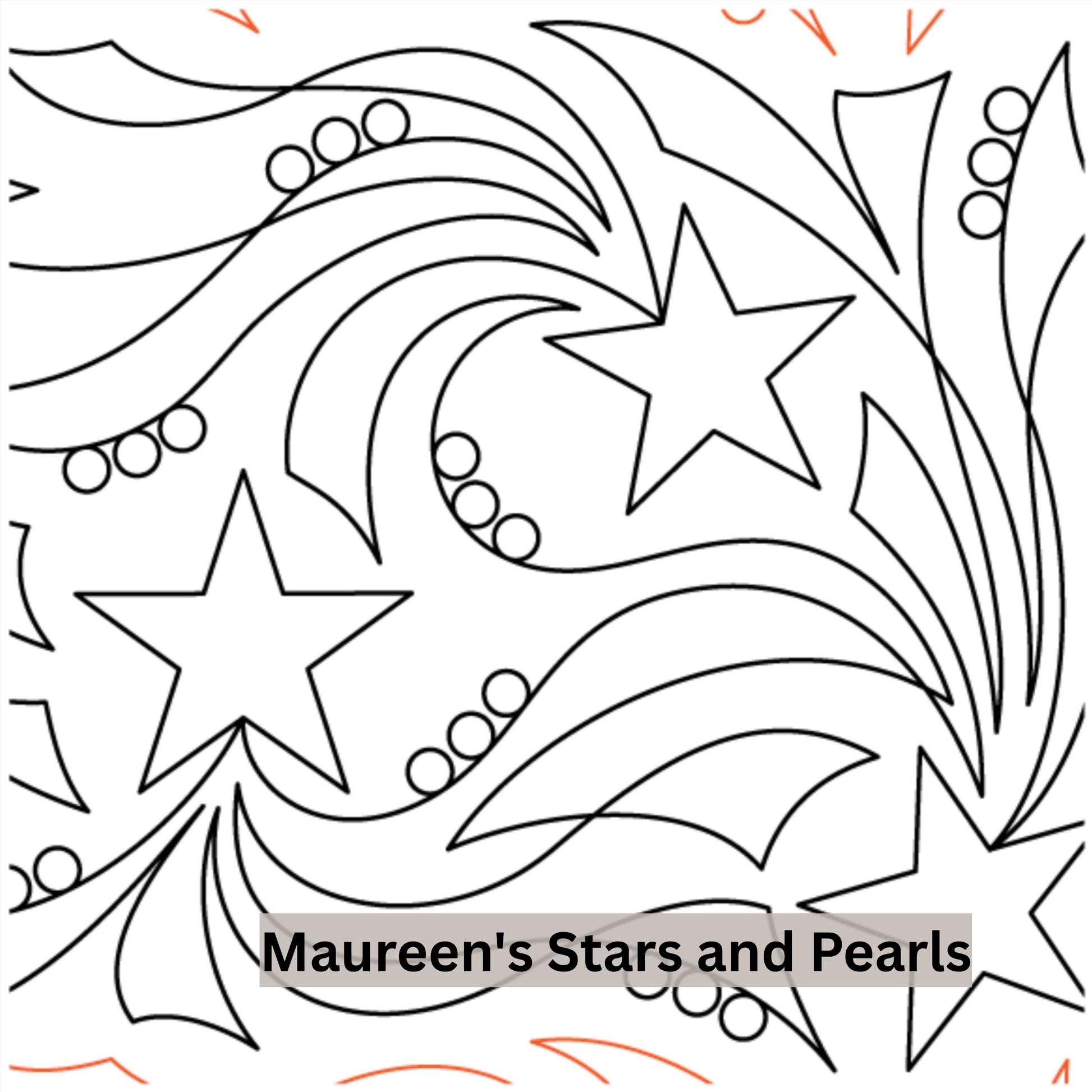 Stars and Stripes Patterns for Edge to Edge for Longarm Quilting - Good Vibes Quilt Shop