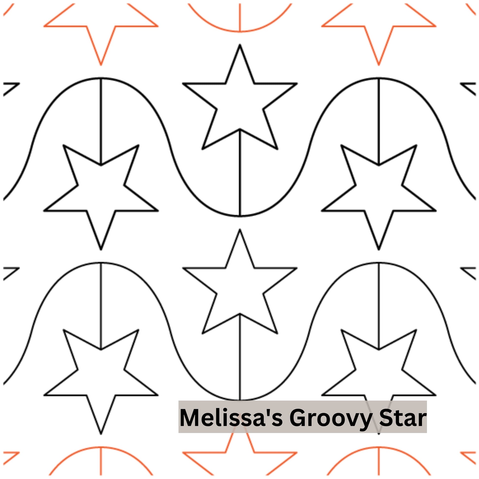 Stars and Stripes Patterns for Edge to Edge for Longarm Quilting - Good Vibes Quilt Shop