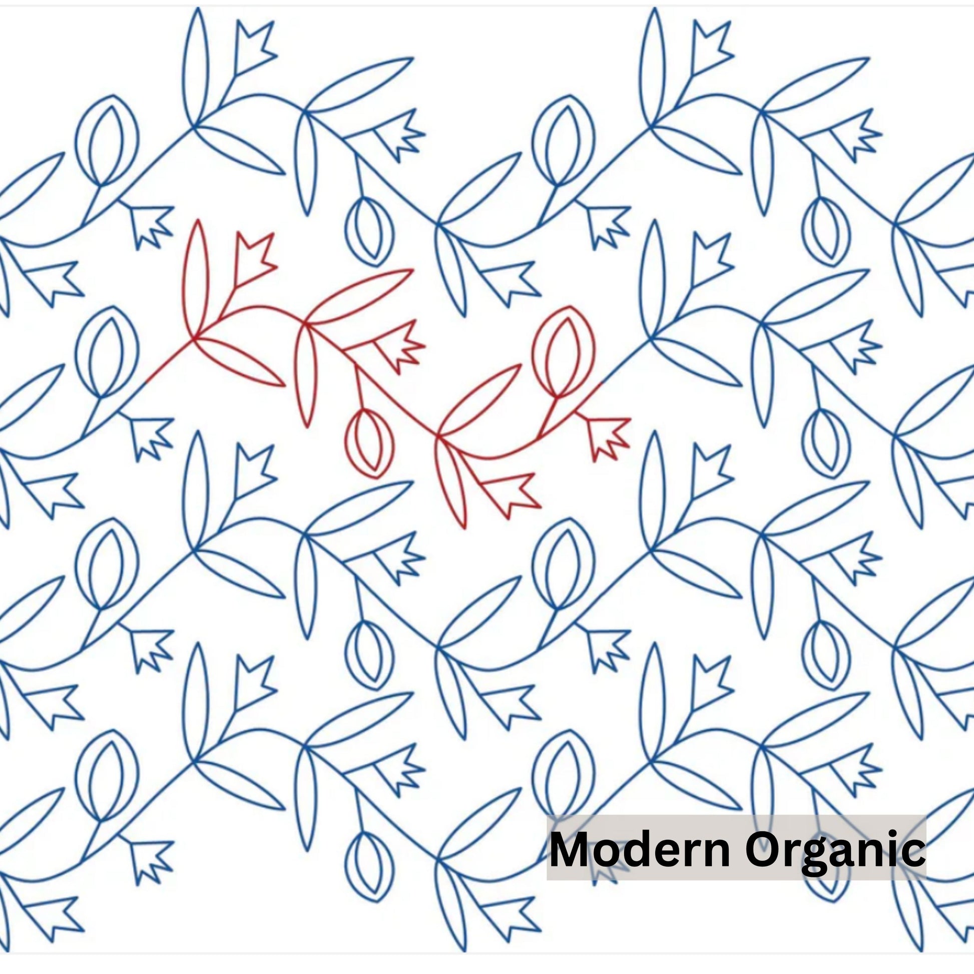 Flowers and Feathers Patterns Pantograph Patterns for Edge to Edge for Longarm Quilting - Good Vibes Quilt Shop