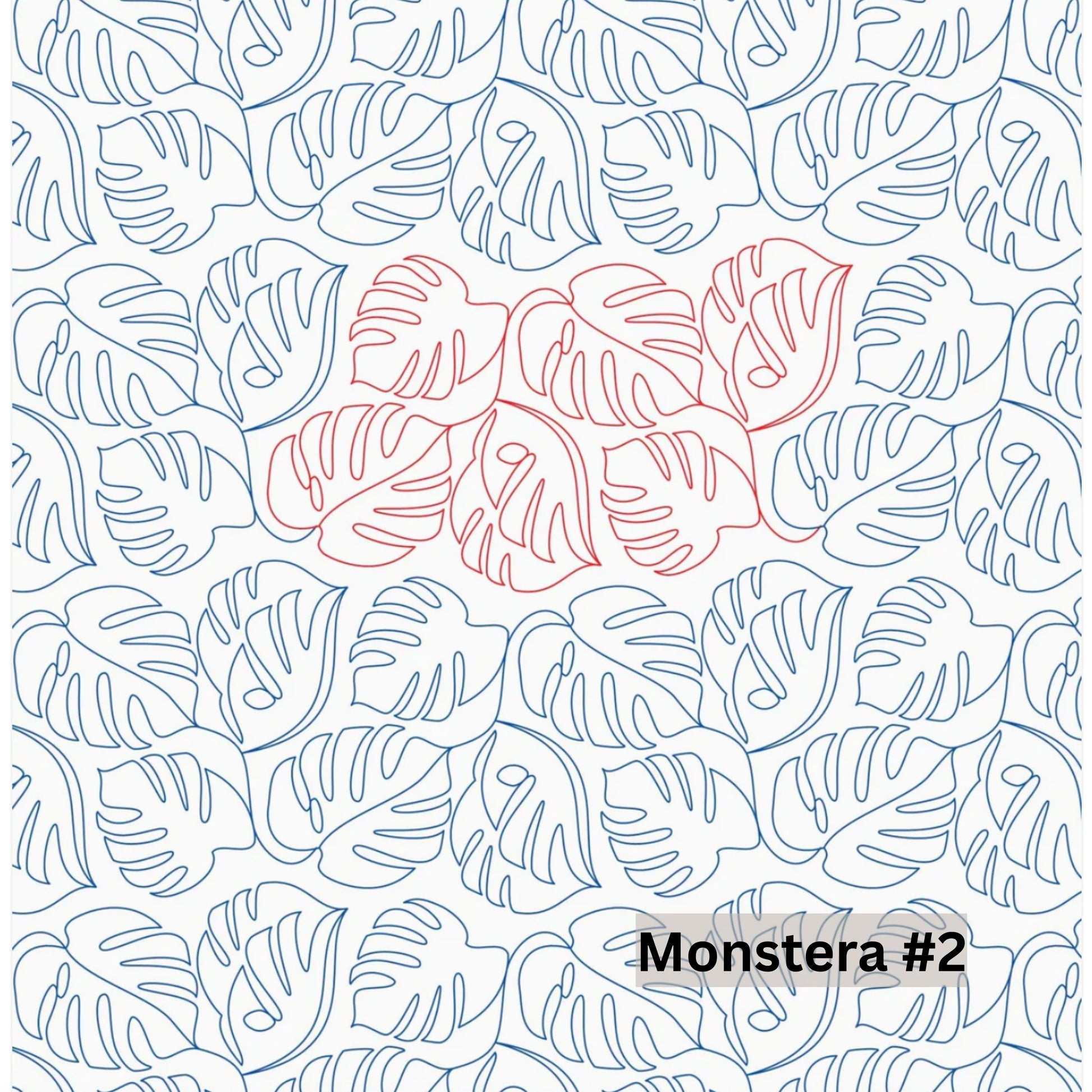 Flowers and Feathers Patterns Pantograph Patterns for Edge to Edge for Longarm Quilting - Good Vibes Quilt Shop