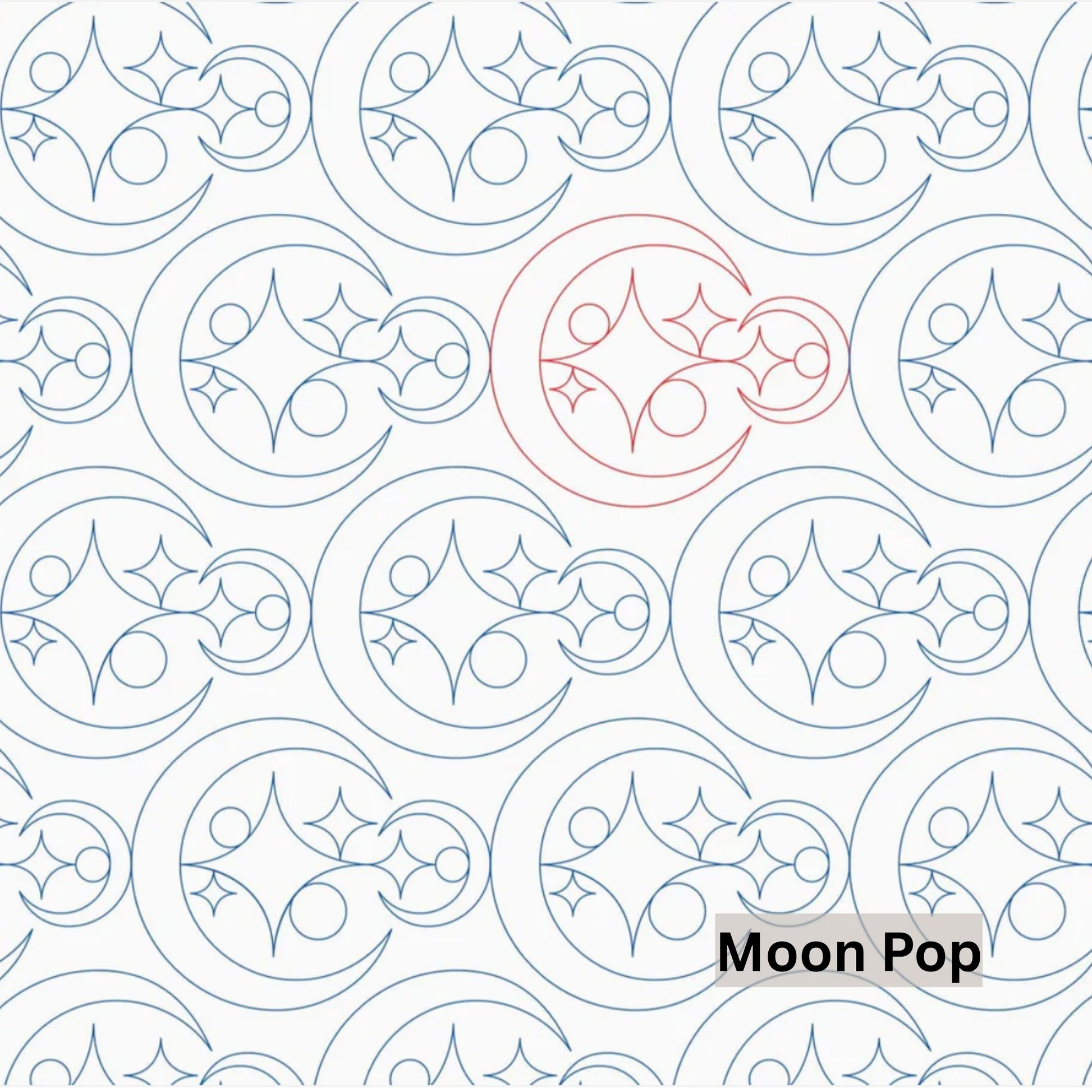 Novelty Pantograph Patterns for Edge to Edge for Longarm Quilting - Good Vibes Quilt Shop