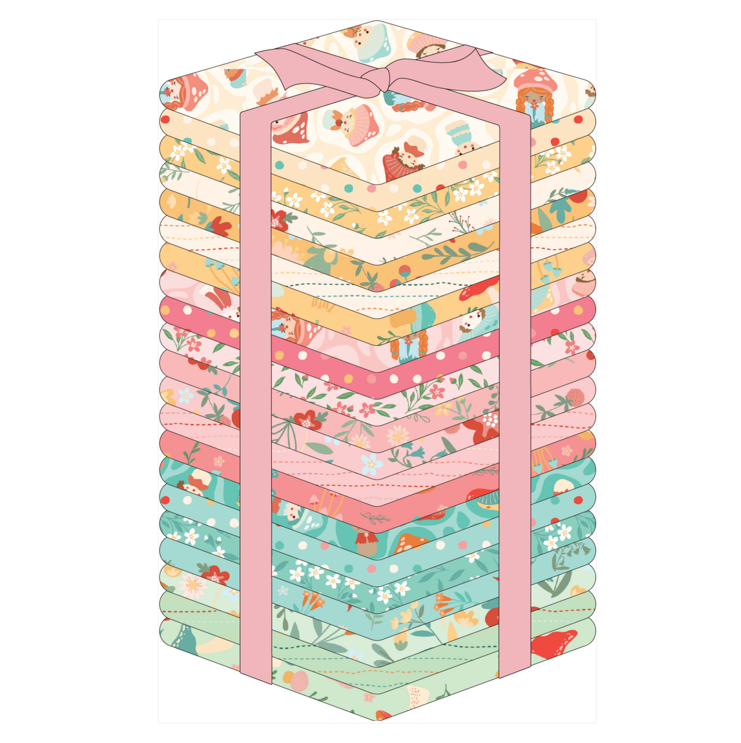 Mushroom Blooms Fat Quarter Bundle, 21 Prints, MB24426, *PREORDER - Good Vibes Quilt Shop