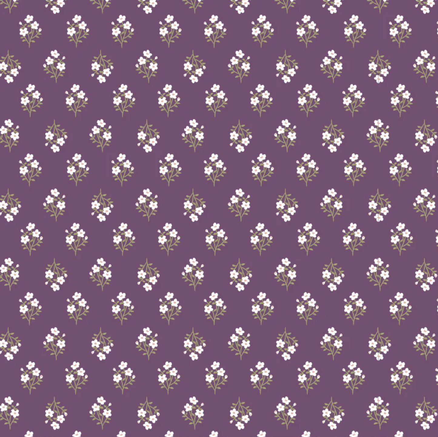 My Darling Deer, Wildflower Plum, DD25983, PREORDER! - Good Vibes Quilt Shop