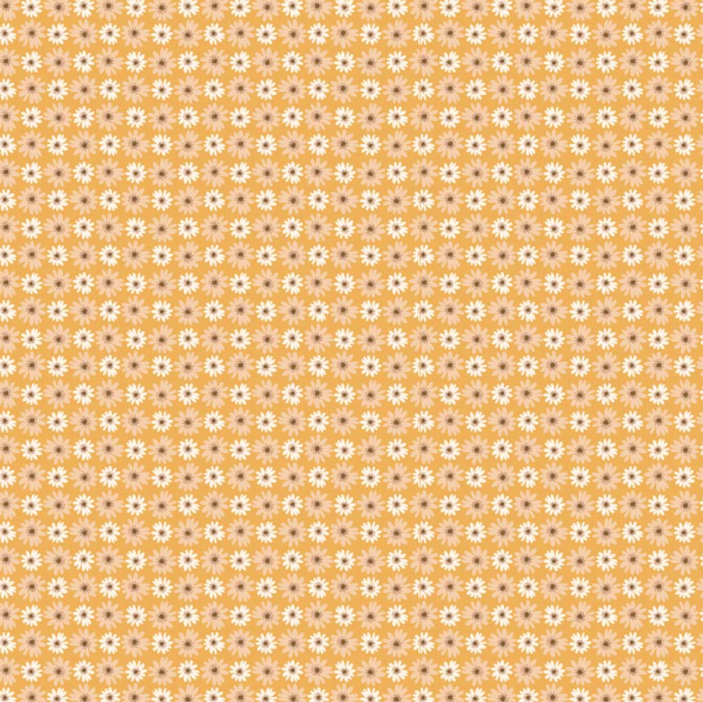 Nature Sings Fabric, Daisy Bunch, Yellow, NS24105, sold by the 1/2 yard - Good Vibes Quilt Shop