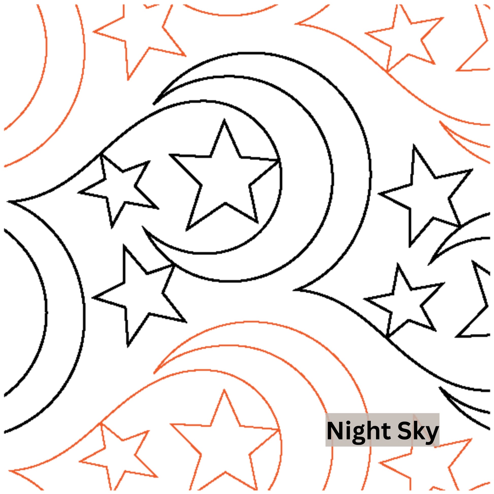 Stars and Stripes Patterns for Edge to Edge for Longarm Quilting - Good Vibes Quilt Shop