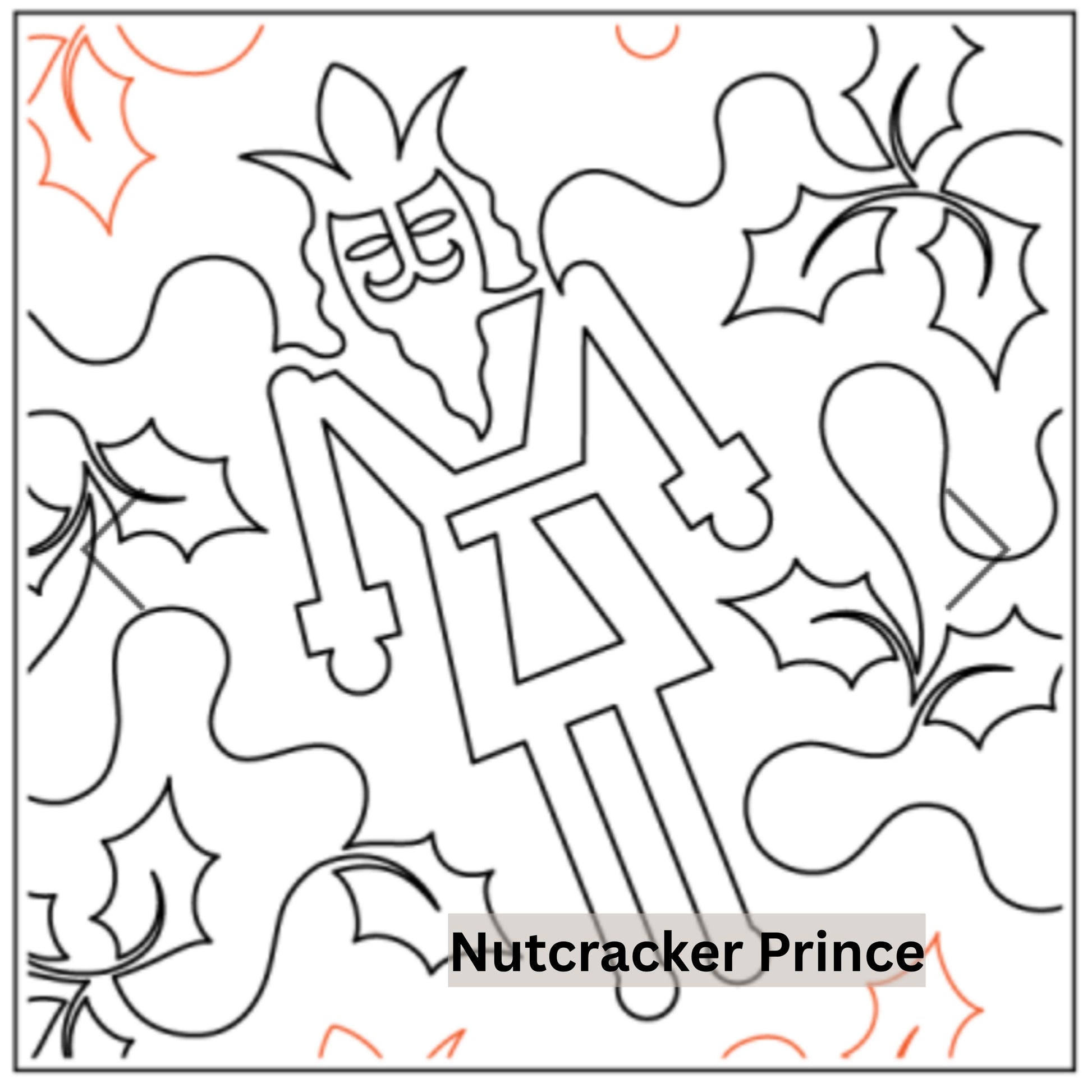 Christmas and Winter Snow Patterns Pantograph Patterns for Edge to Edge for Longarm Quilting - Good Vibes Quilt Shop