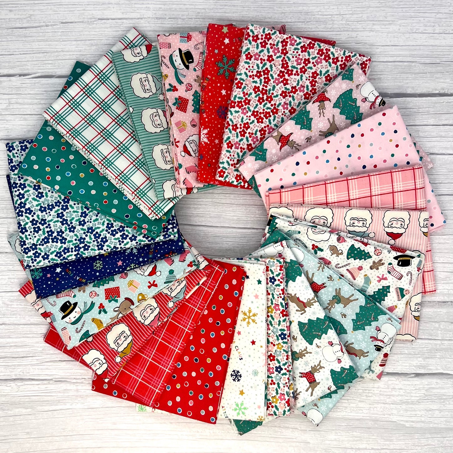 Oh What Fun, Fat Quarter Bundle, 21 Prints OF23323 - Good Vibes Quilt Shop