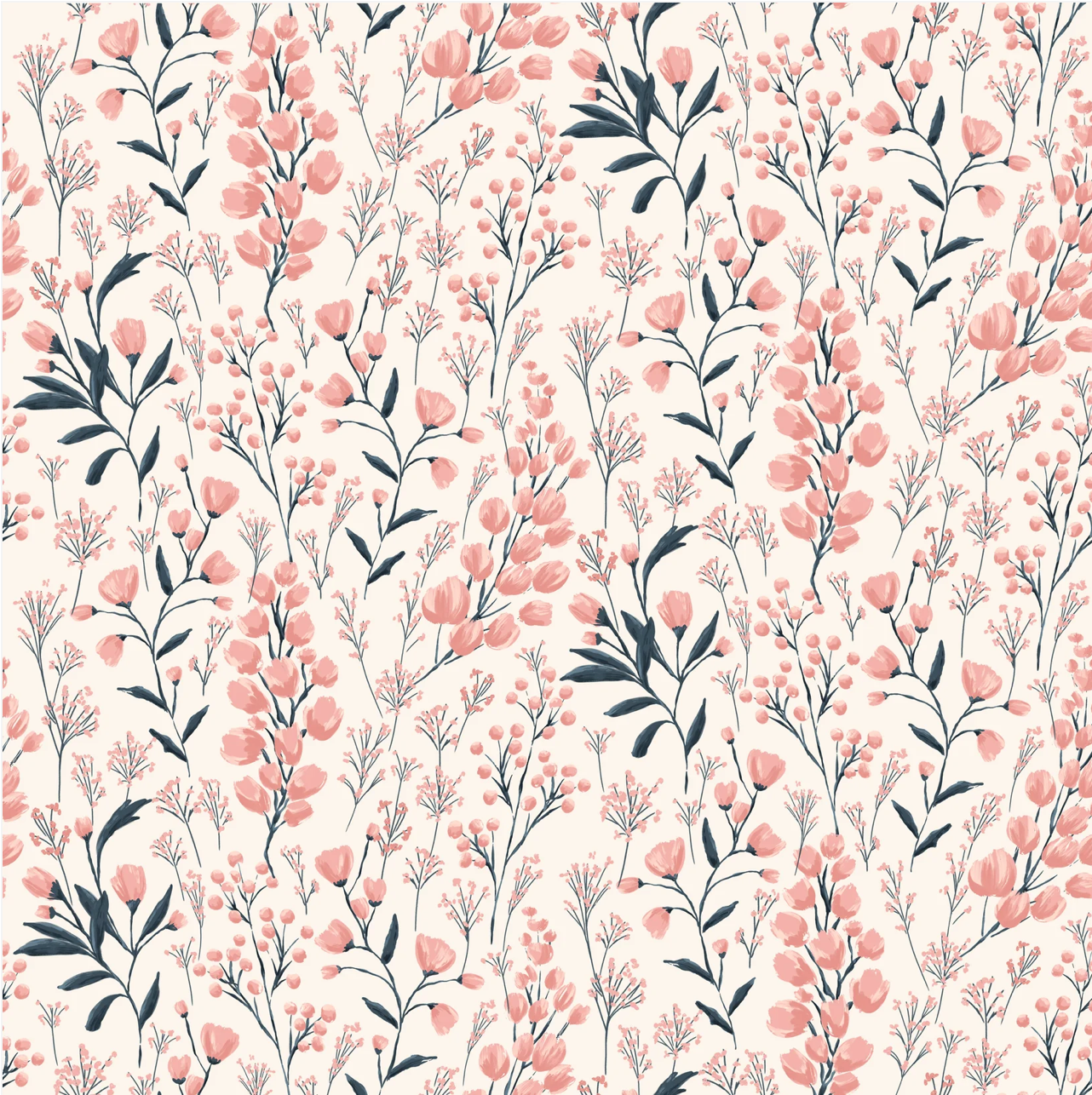 Painted Blossoms Field Of Dreams White PB24660 - Good Vibes Quilt Shop