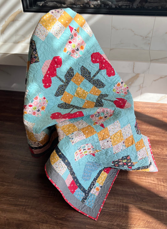 Pick A Little, Talk A Little Quilt PATTERN, From Merry Makers - Good Vibes Quilt Shop