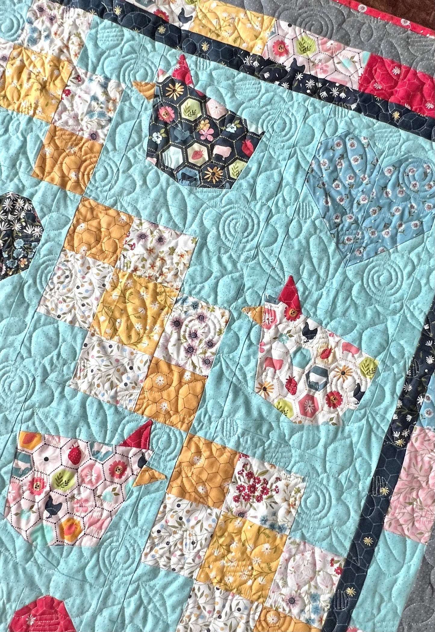 Pick A Little, Talk A Little Quilt KIT, From Merry Makers, THE KIT