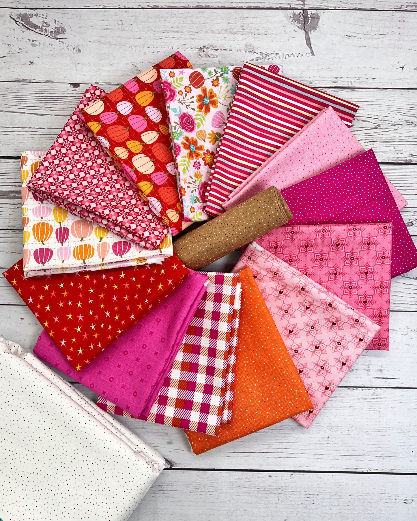 Pink Pumpkin Quilt Pattern and Kit - Good Vibes Quilt Shop
