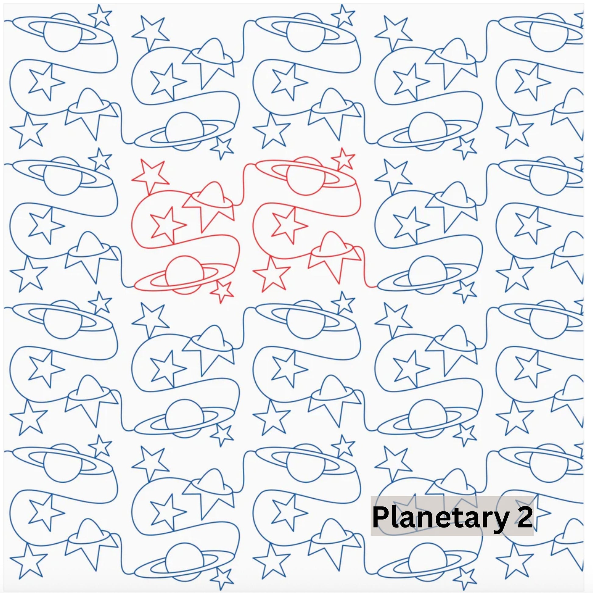 Novelty Pantograph Patterns for Edge to Edge for Longarm Quilting - Good Vibes Quilt Shop