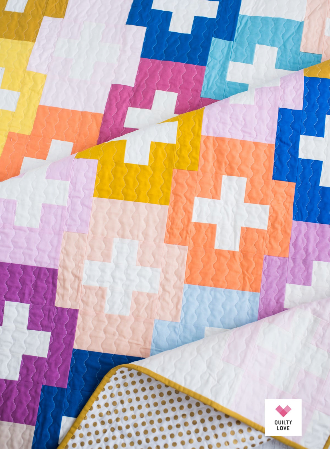 PLUS & MINUS Quilty Love Pattern by Emily Dennis #118 - Good Vibes Quilt Shop