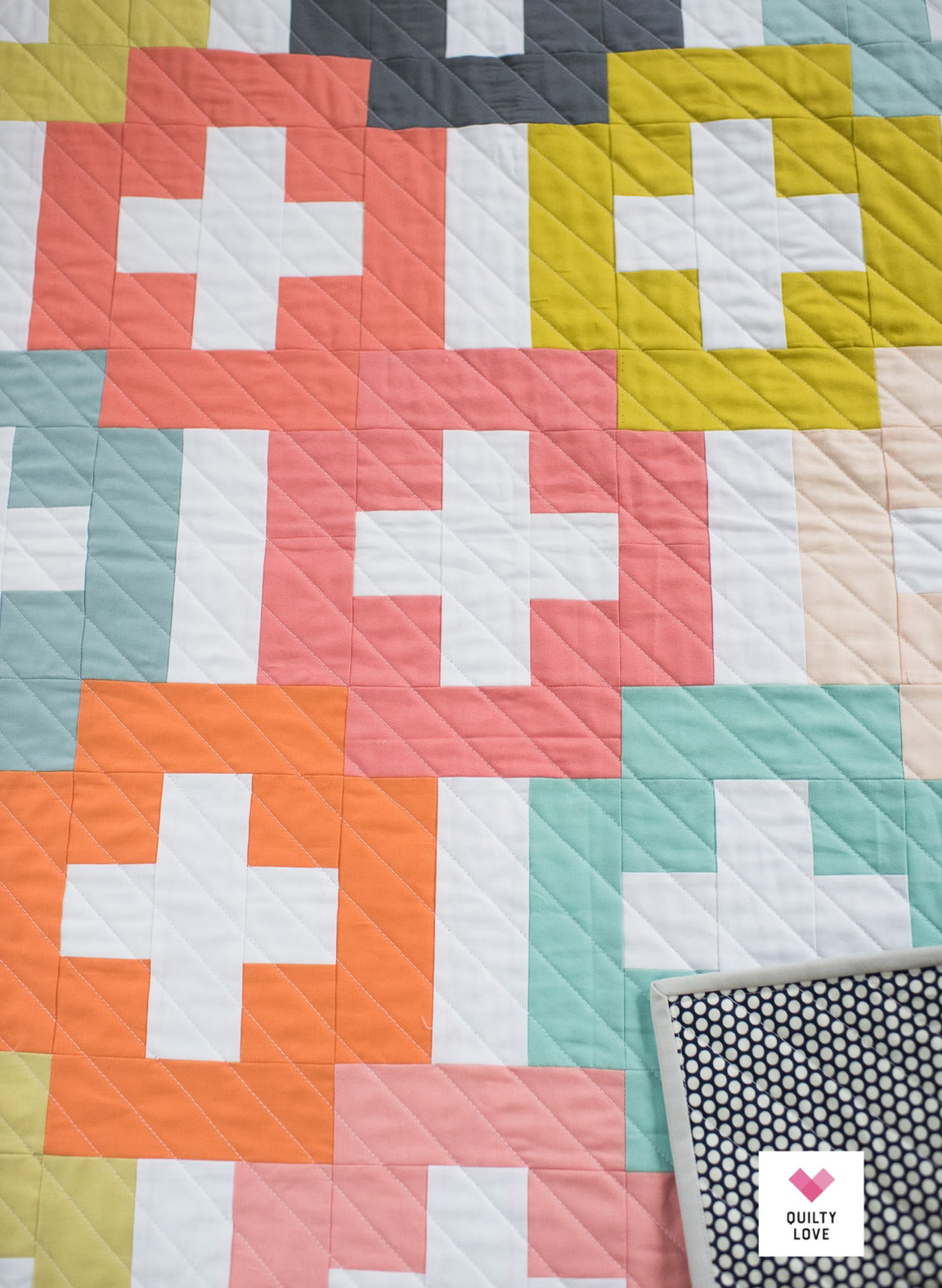 PLUS & MINUS Quilty Love Pattern by Emily Dennis #118 - Good Vibes Quilt Shop