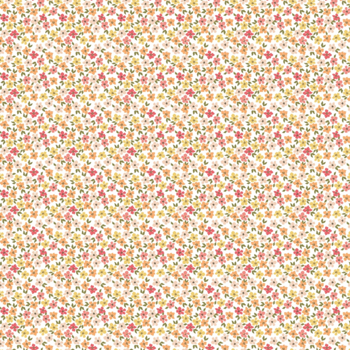 Prairie Sisters Homestead School Frock White PH23420, sold by the 1/2 yard - Good Vibes Quilt Shop