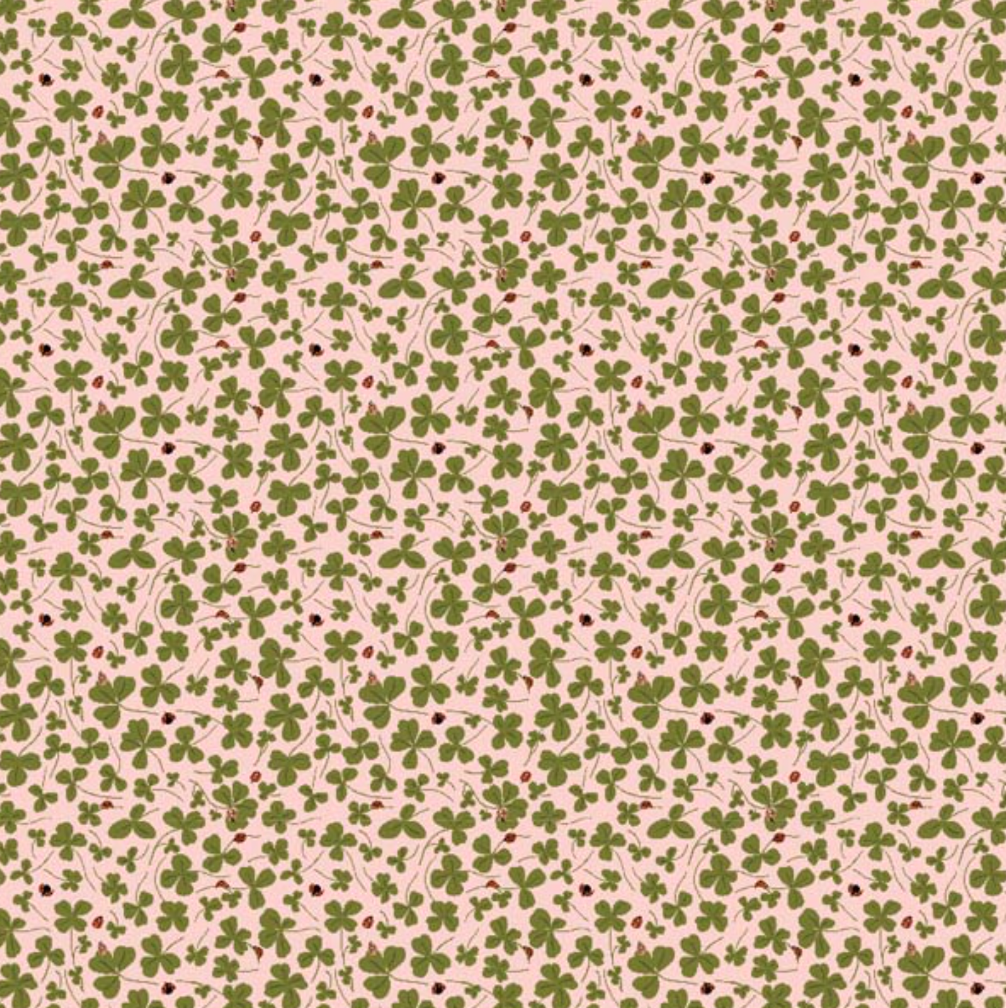Promise Me Lucky Me Pink PM24607, sold by the 1/2 yard - Good Vibes Quilt Shop