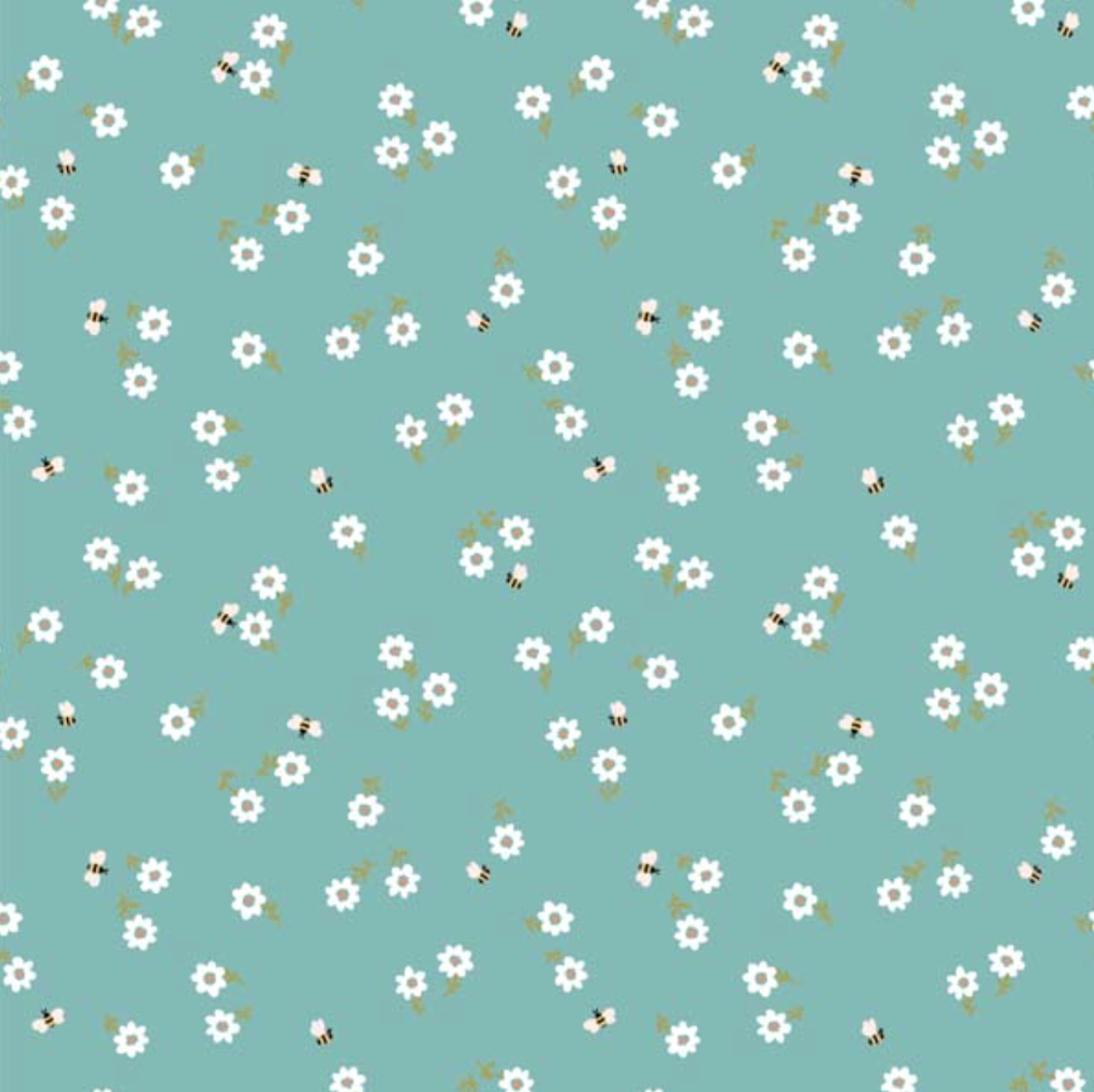 Promise Me Youre Invited Blue PM24615, sold by the 1/2 yard - Good Vibes Quilt Shop