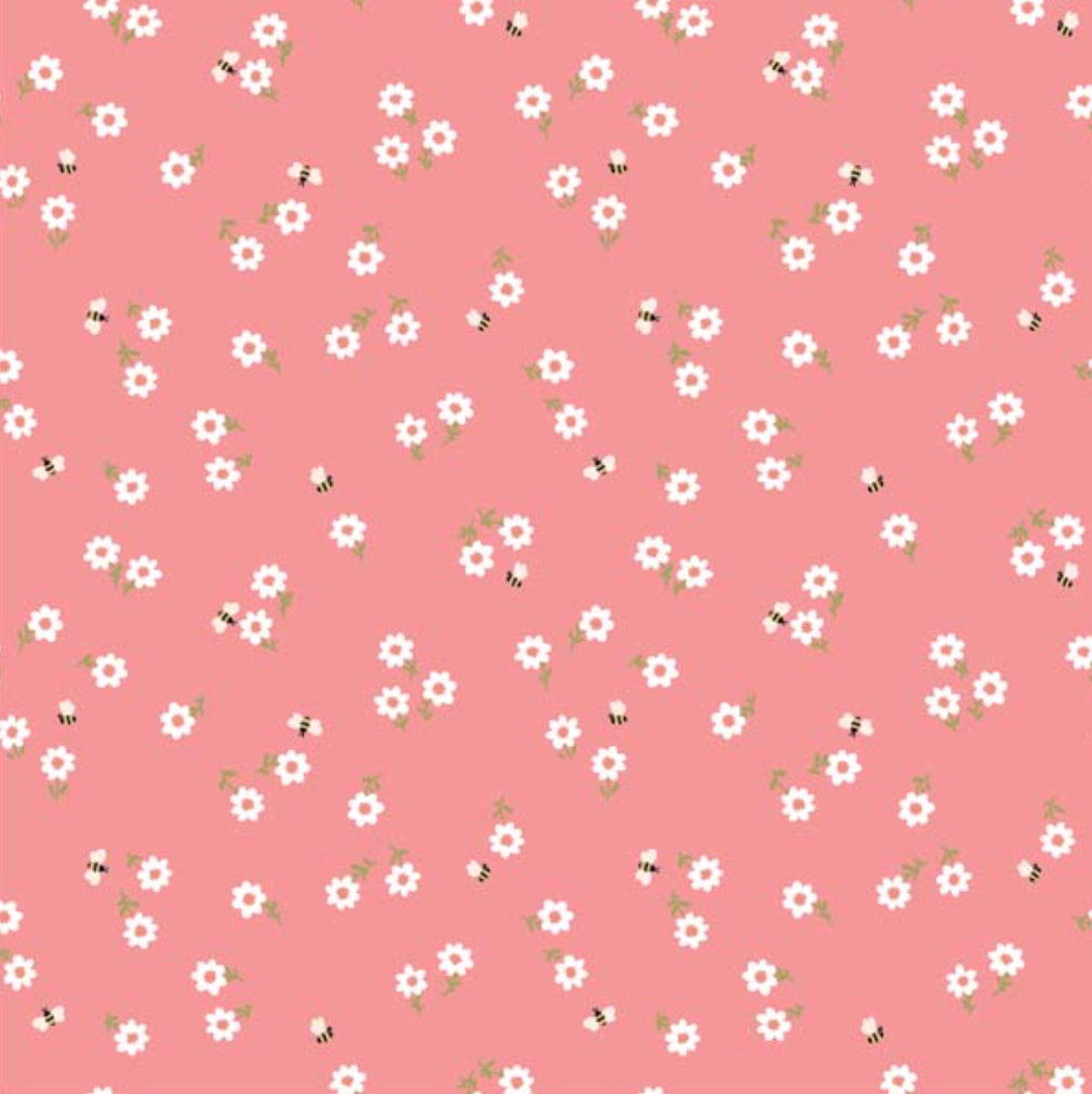 Promise Me Youre Invited Pink PM24617, sold by the 1/2 yard - Good Vibes Quilt Shop