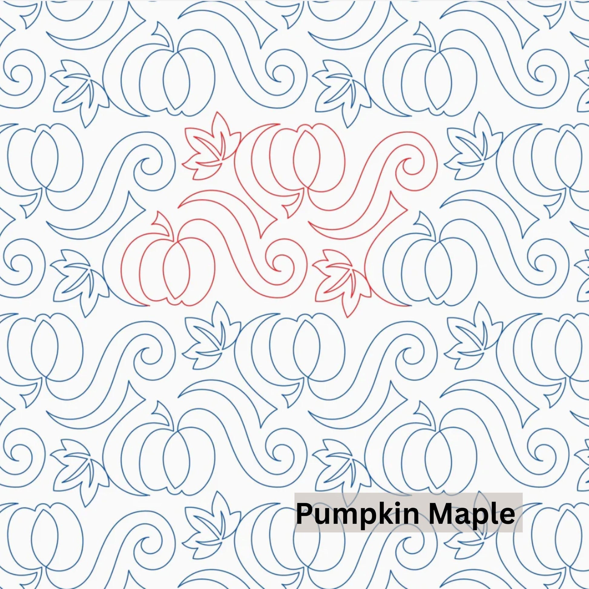 Halloween and Fall Pantographs Patterns for Edge to Edge for Longarm Quilting - Good Vibes Quilt Shop