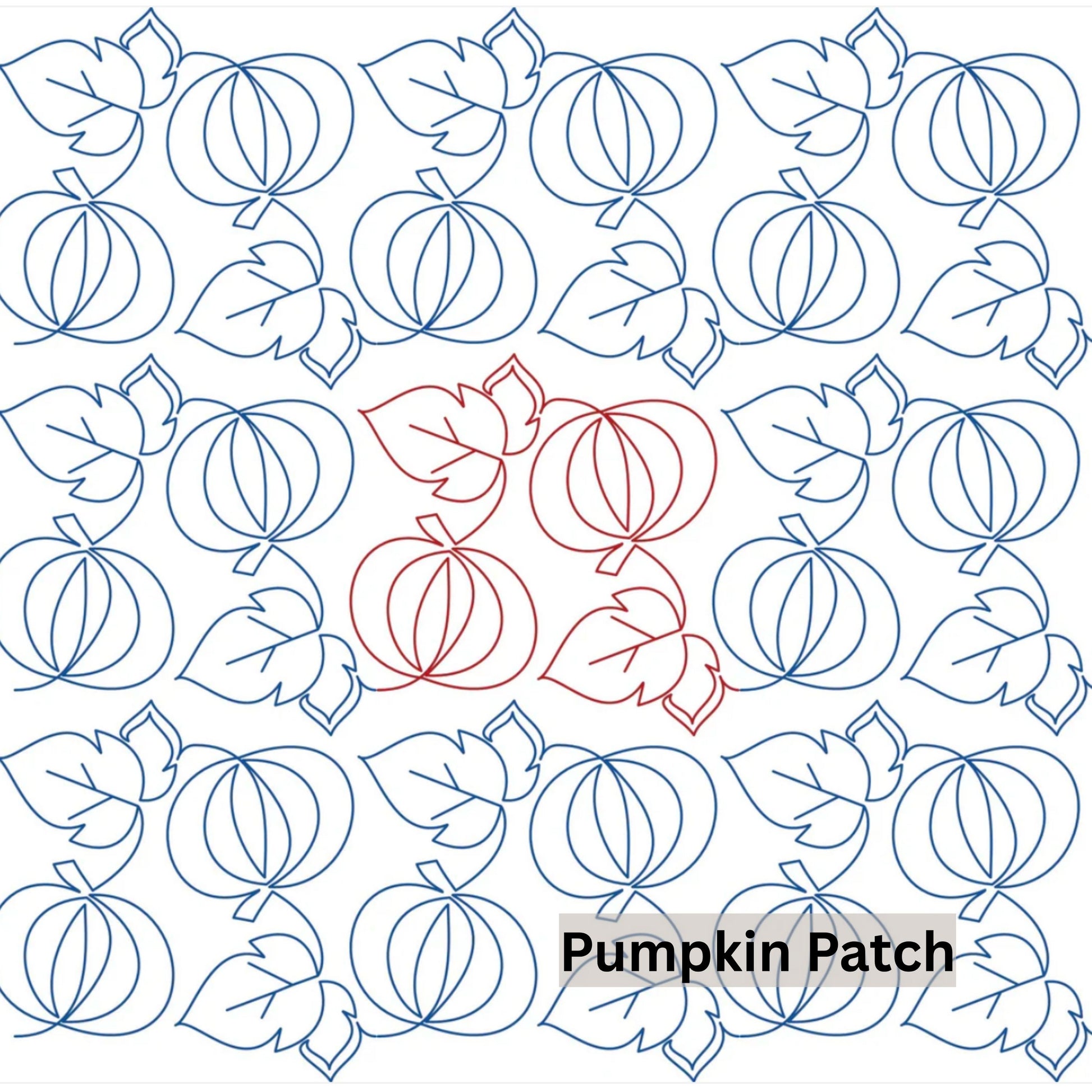 Halloween and Fall Pantographs Patterns for Edge to Edge for Longarm Quilting - Good Vibes Quilt Shop