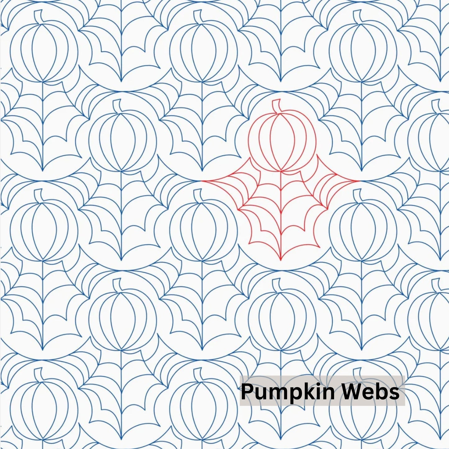Halloween and Fall Pantographs Patterns for Edge to Edge for Longarm Quilting - Good Vibes Quilt Shop