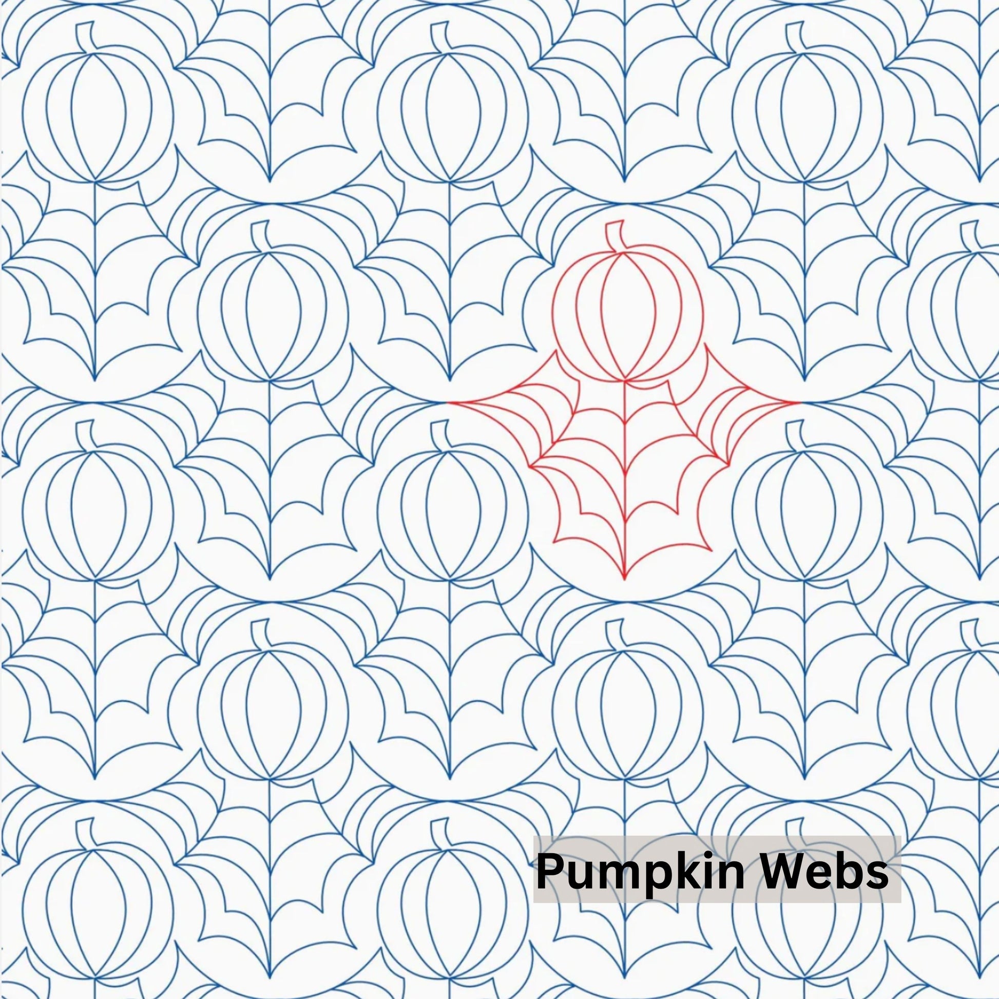 Halloween and Fall Pantographs Patterns for Edge to Edge for Longarm Quilting - Good Vibes Quilt Shop