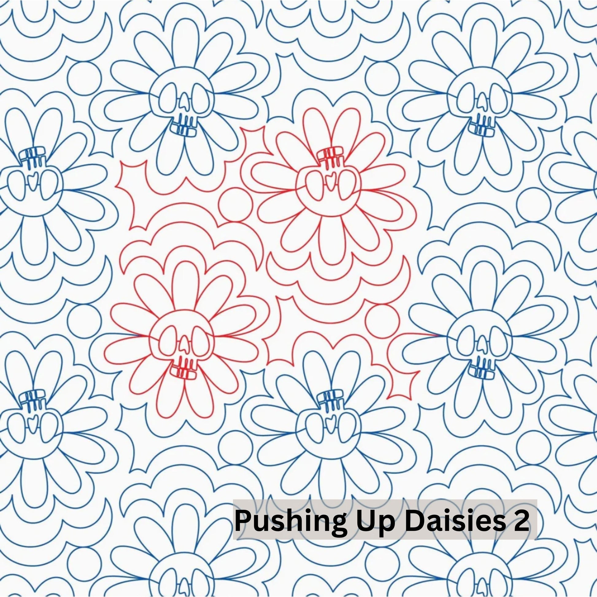 Halloween and Fall Pantographs Patterns for Edge to Edge for Longarm Quilting - Good Vibes Quilt Shop