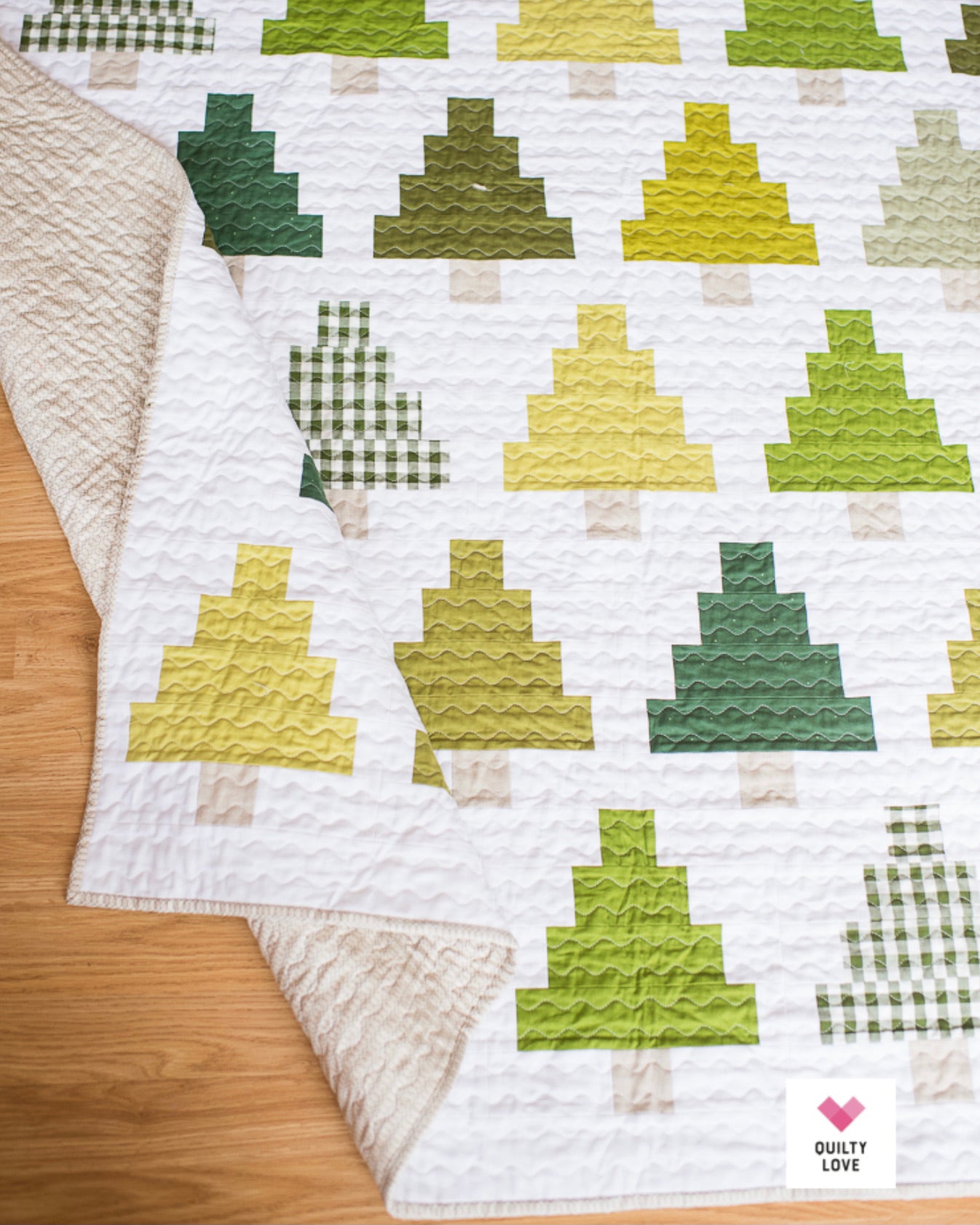 QUILTY TREES Quilty Love Pattern by Emily Dennis #130 - Good Vibes Quilt Shop