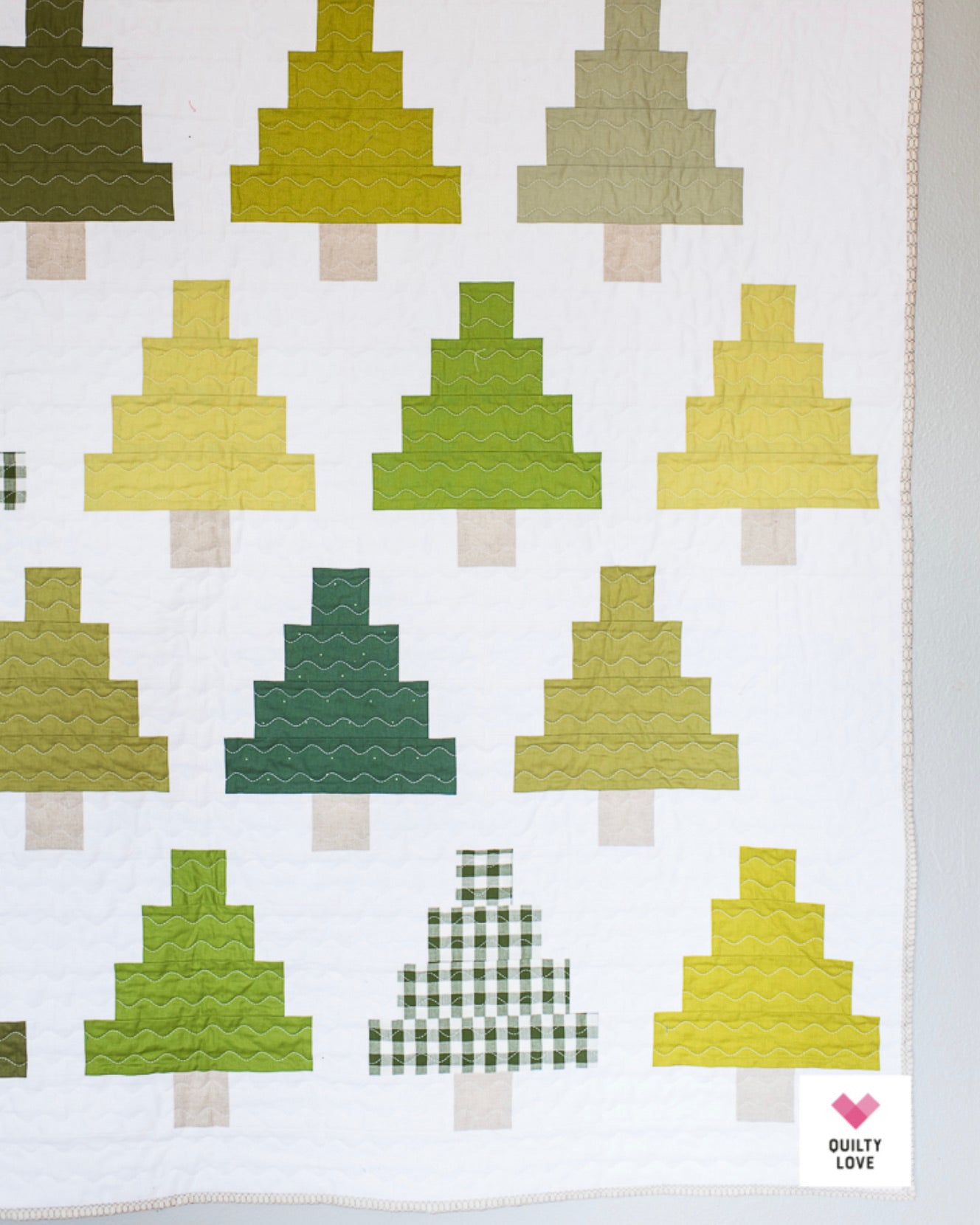 QUILTY TREES Quilty Love Pattern by Emily Dennis #130 - Good Vibes Quilt Shop