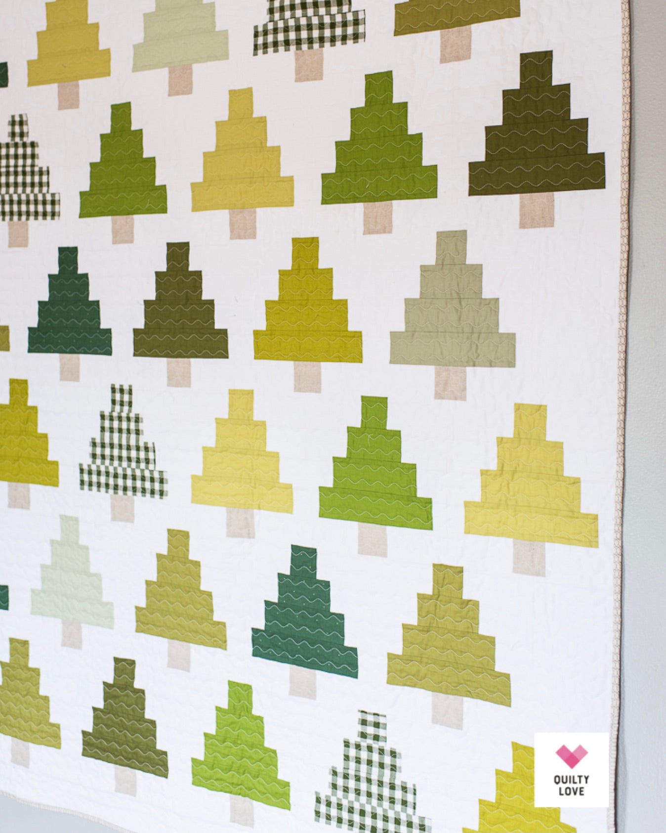 QUILTY TREES Quilty Love Pattern by Emily Dennis #130 - Good Vibes Quilt Shop