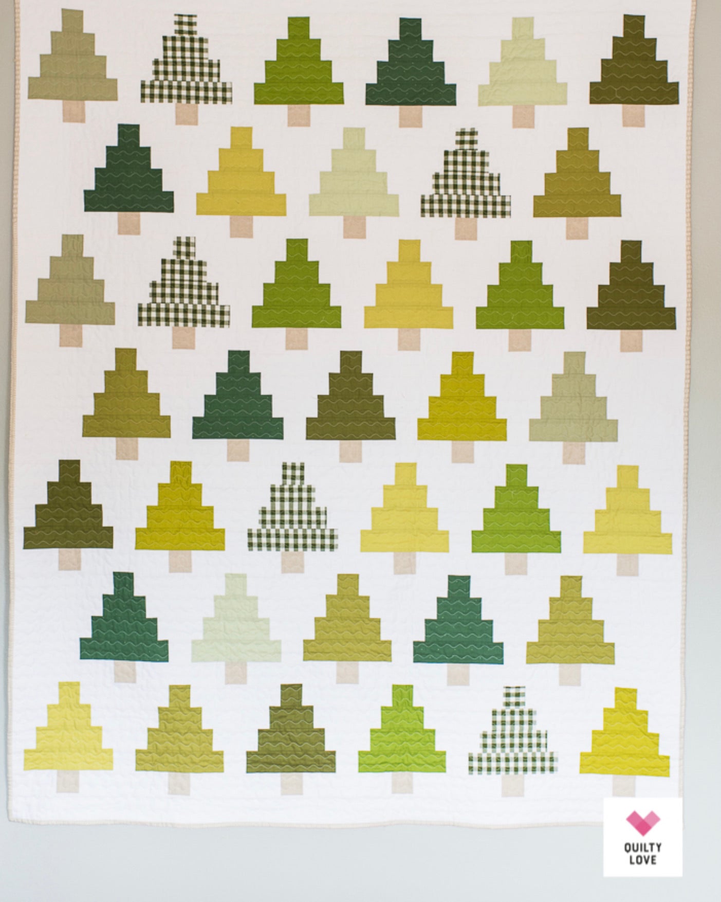 QUILTY TREES Quilty Love Pattern by Emily Dennis #130 - Good Vibes Quilt Shop