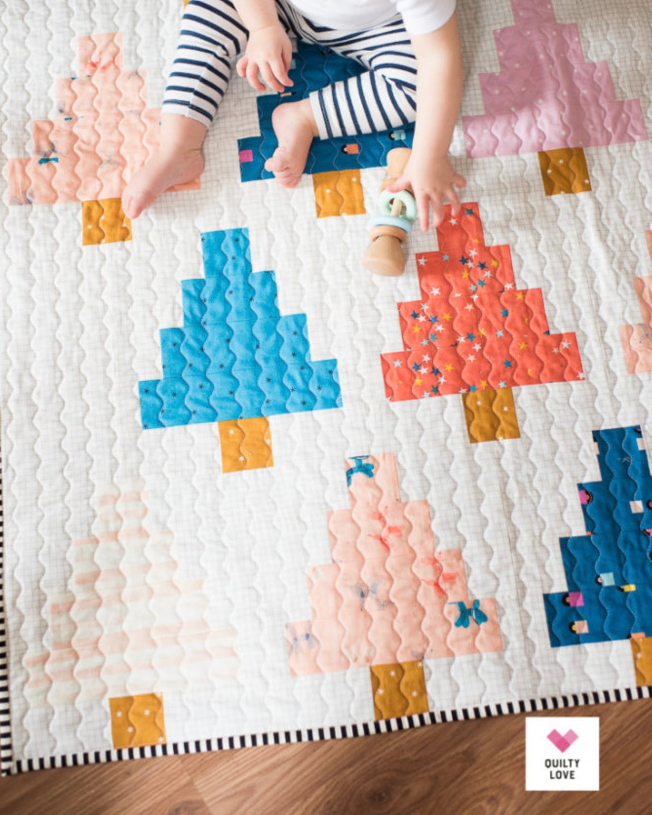 QUILTY TREES Quilty Love Pattern by Emily Dennis #130 - Good Vibes Quilt Shop