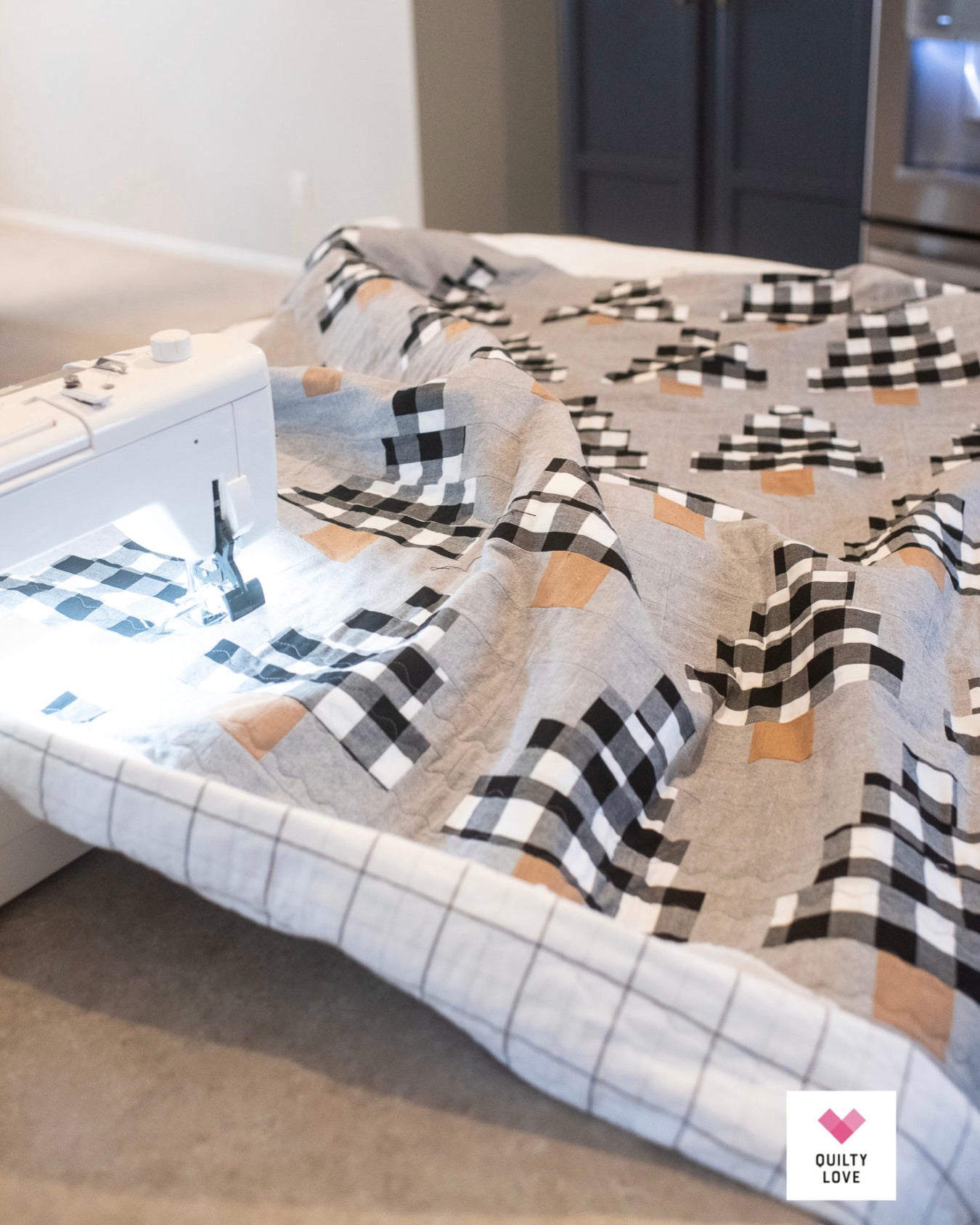 QUILTY TREES Quilty Love Pattern by Emily Dennis #130 - Good Vibes Quilt Shop