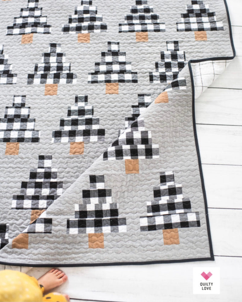 QUILTY TREES Quilty Love Pattern by Emily Dennis #130 - Good Vibes Quilt Shop