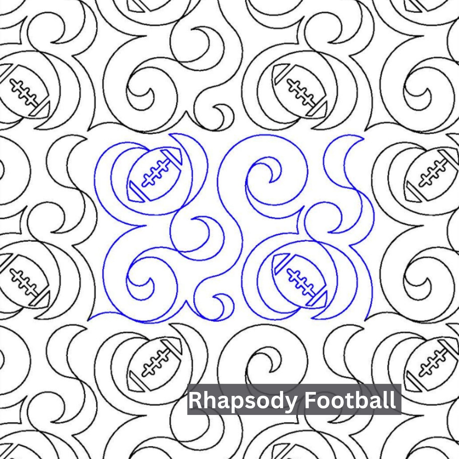 Novelty Pantograph Patterns for Edge to Edge for Longarm Quilting - Good Vibes Quilt Shop