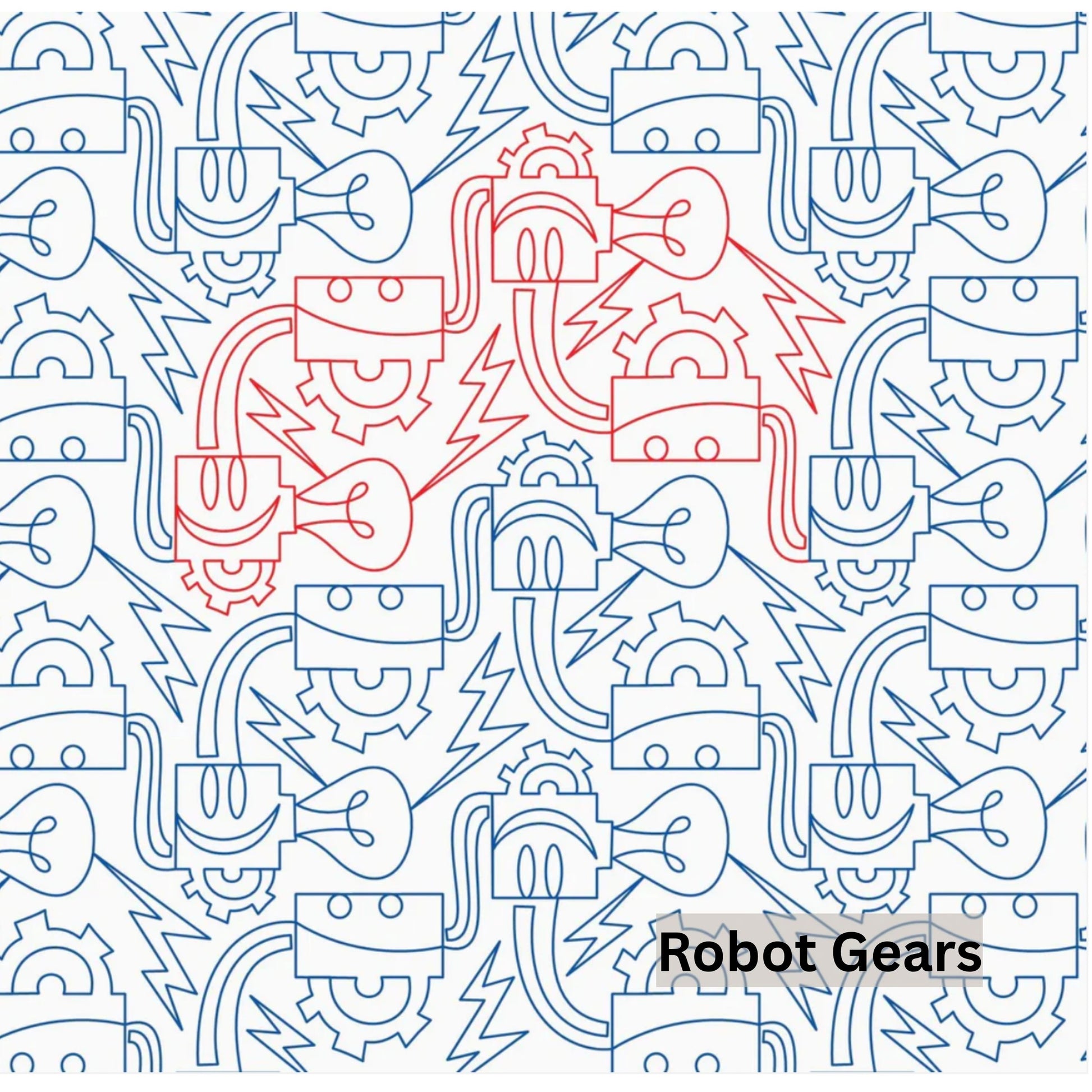 Novelty Pantograph Patterns for Edge to Edge for Longarm Quilting - Good Vibes Quilt Shop