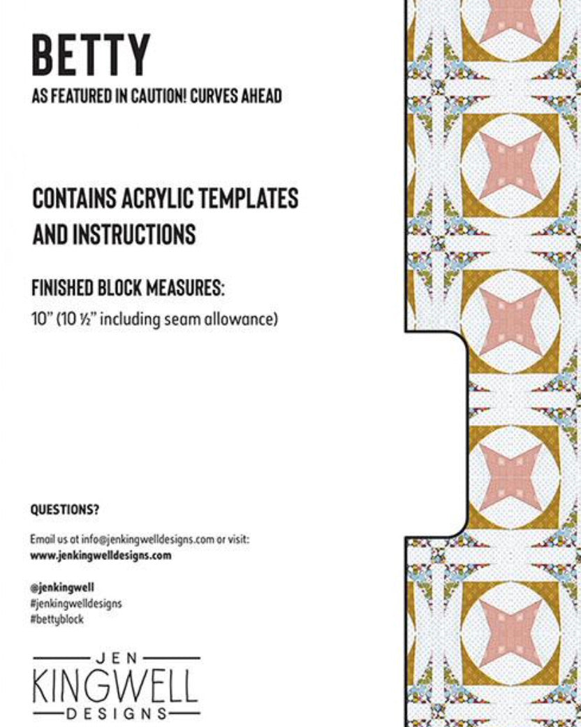 Betty Tempters Template_JenKingwellDesigns, Amitie Textiles Moda Fabrics