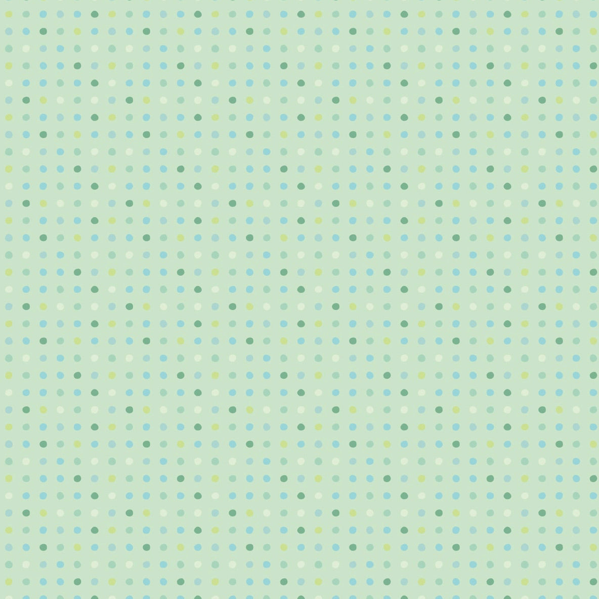 Seeing Spots, Spearmint Green SS24191, sold by the 1/2 yard - Good Vibes Quilt Shop