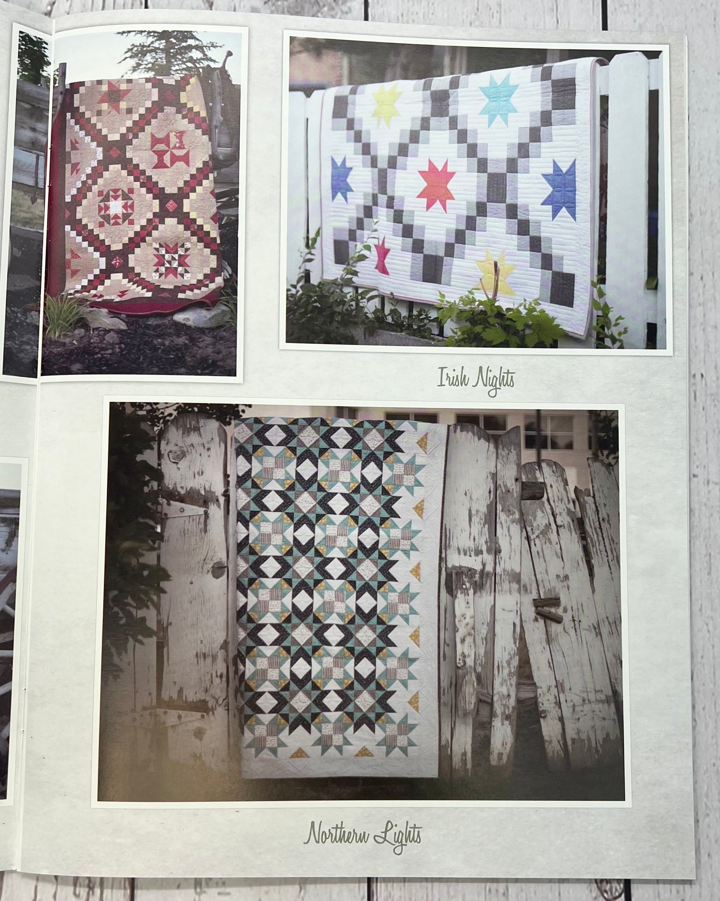 Seven Brother Block Party Quilt Book, TenSisters Designs, Easy Piecing Grid Quilts and Patterns Carmen Geddes