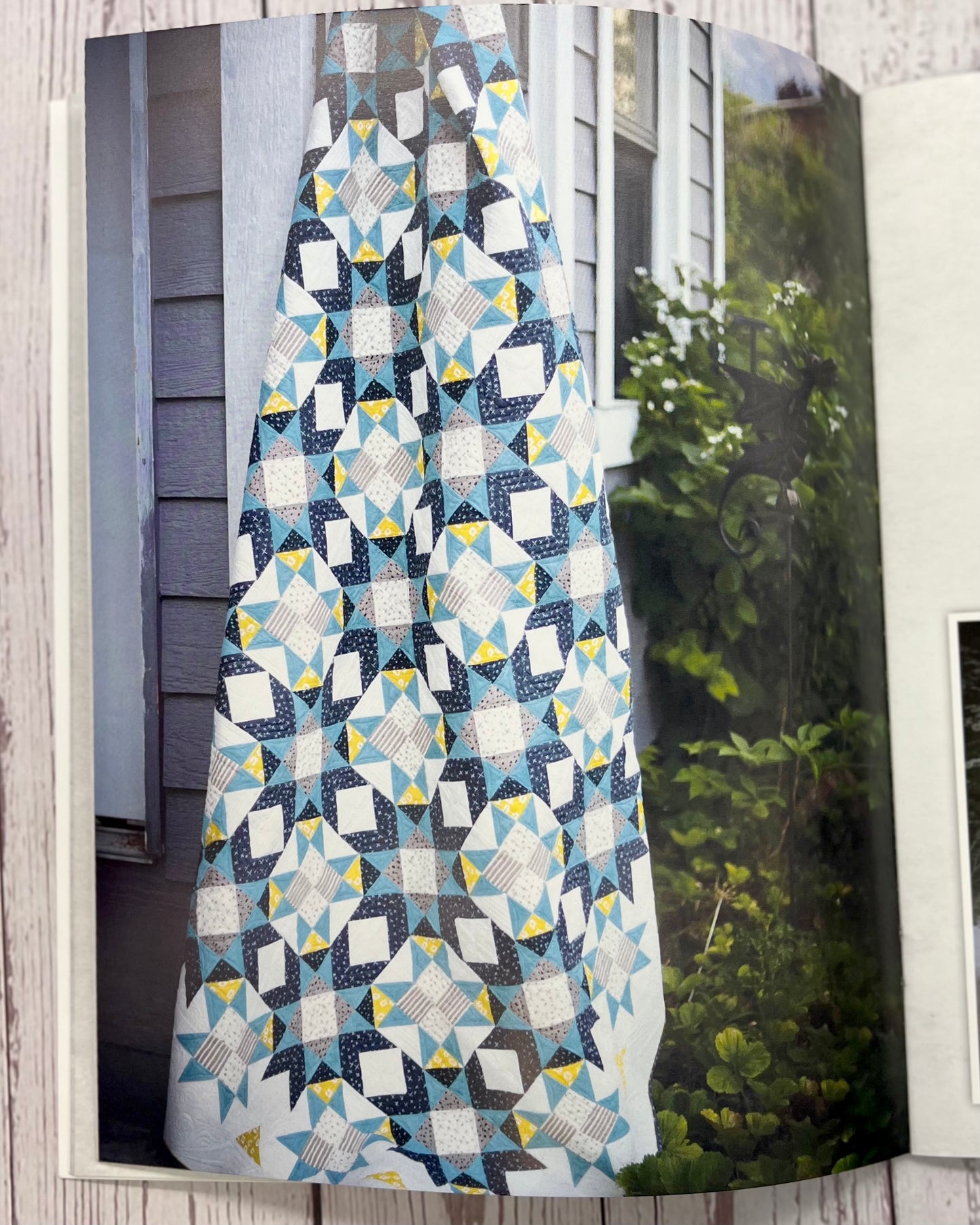 Seven Brother Block Party Quilt Book, TenSisters Designs, Easy Piecing Grid Quilts and Patterns Carmen Geddes