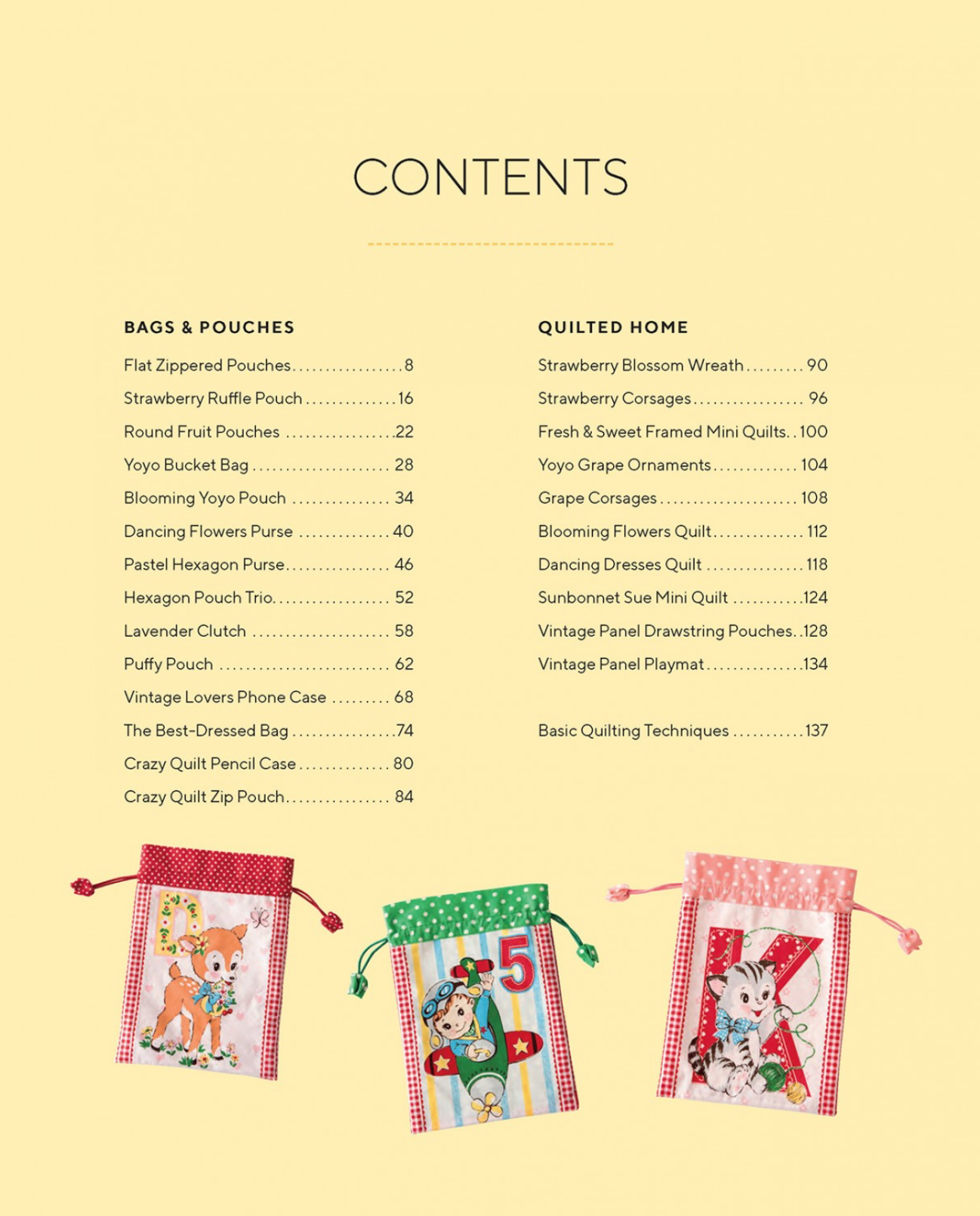 Sew Cute Quilt and Gifts, by Atsuko Matsuyama