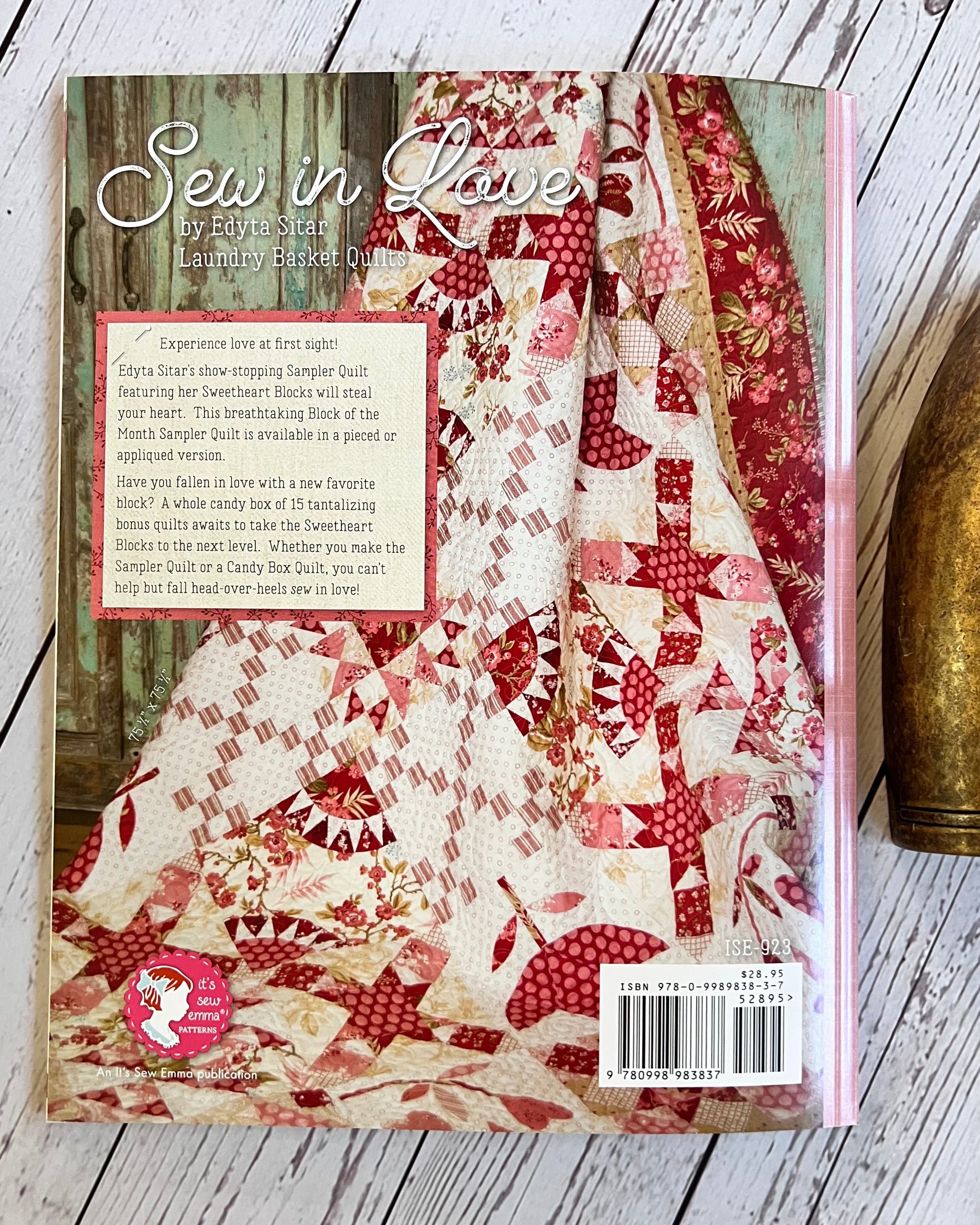 Sew In Love, Edyta Sitar of Laundry Basket Quilts - Good Vibes Quilt Shop