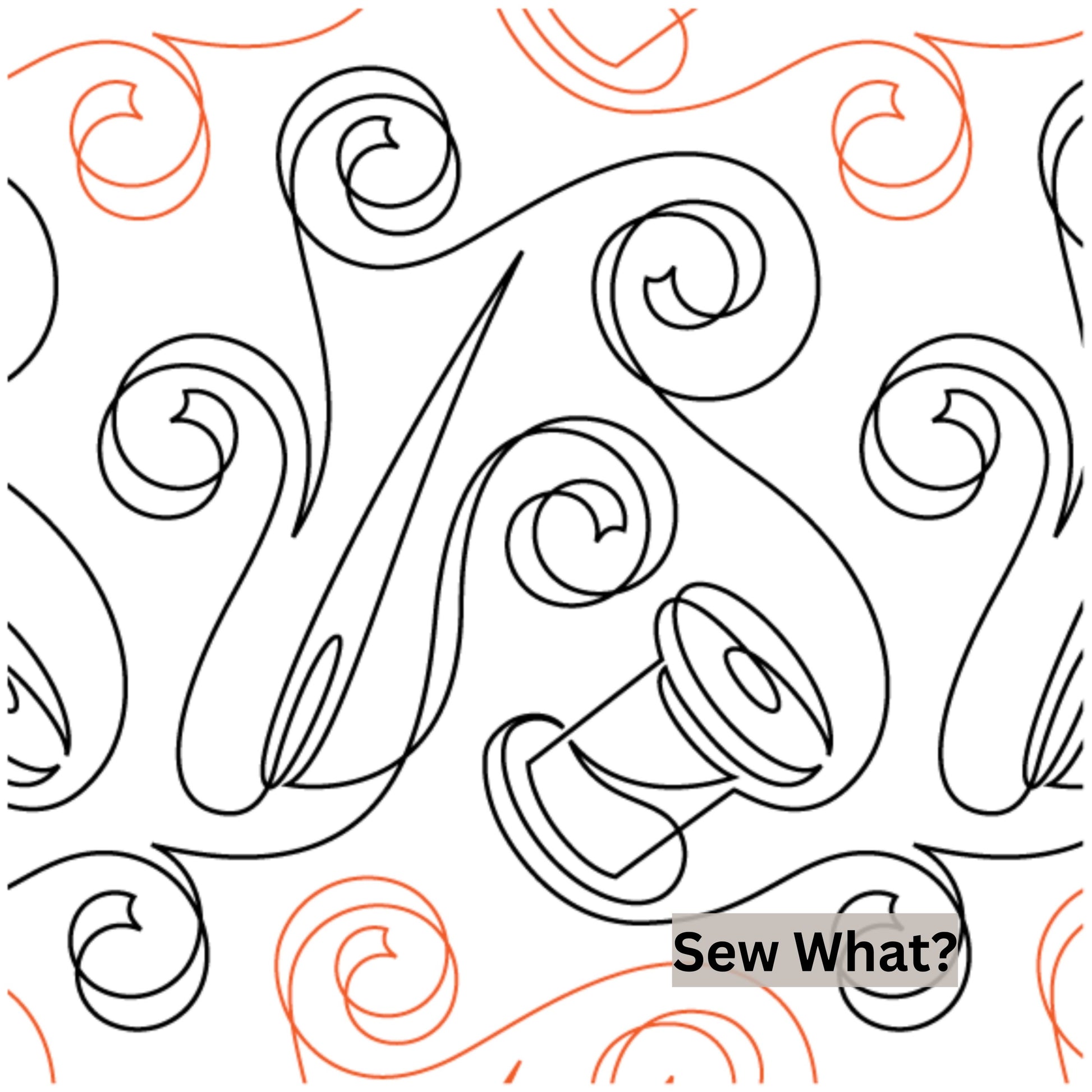 Novelty Pantograph Patterns for Edge to Edge for Longarm Quilting - Good Vibes Quilt Shop