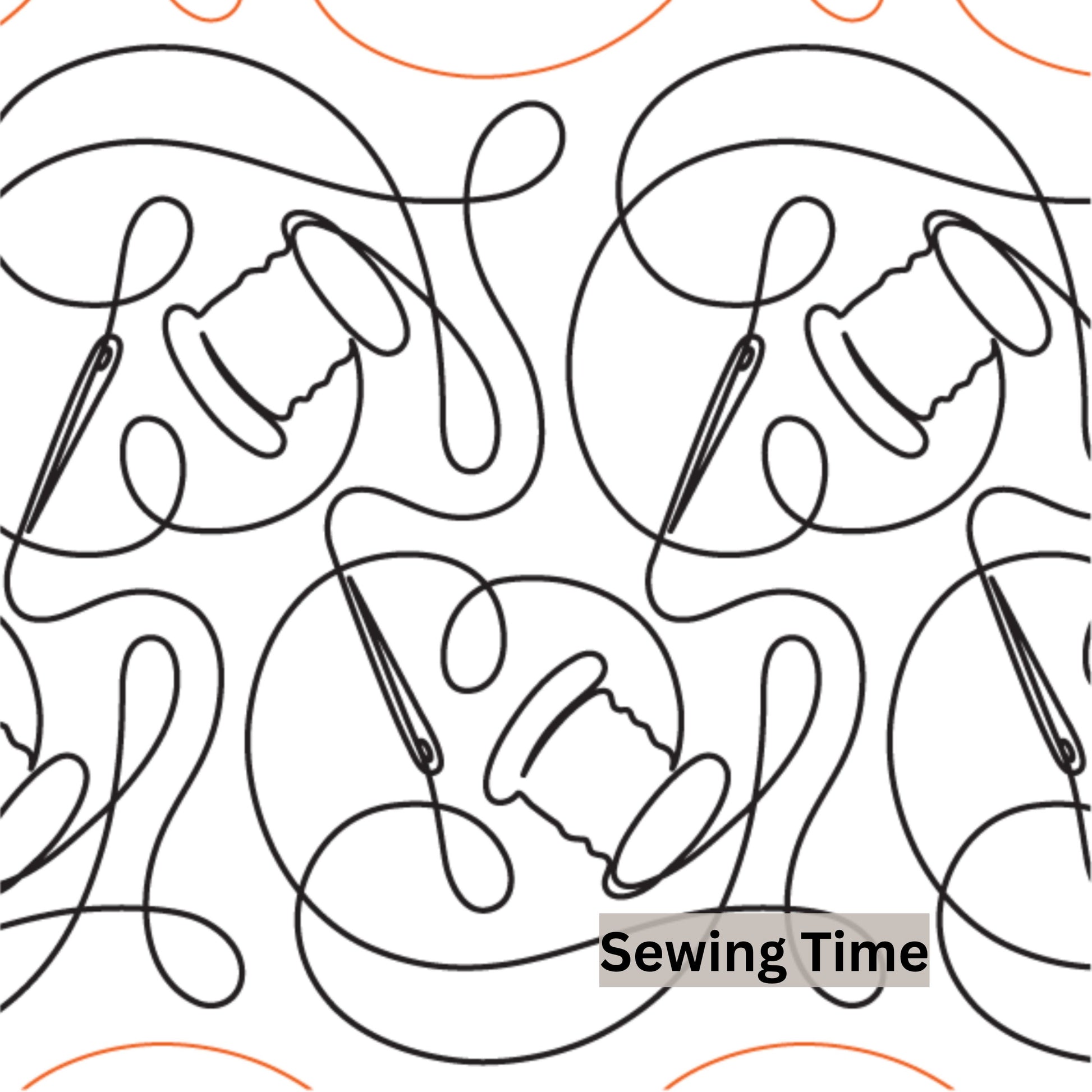 Novelty Pantograph Patterns for Edge to Edge for Longarm Quilting - Good Vibes Quilt Shop