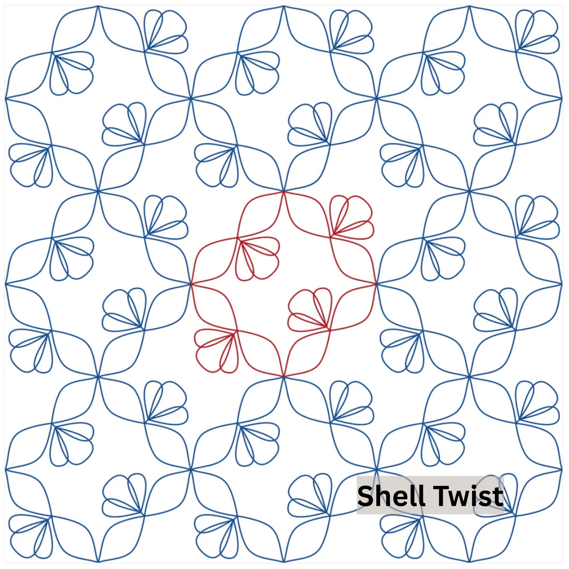 Flowers and Feathers Patterns Pantograph Patterns for Edge to Edge for Longarm Quilting - Good Vibes Quilt Shop