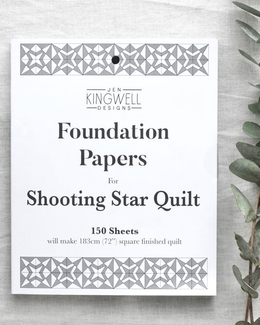 Shooting Star, Foundation Paper Piecing by Jen Kingwell JKD 8922