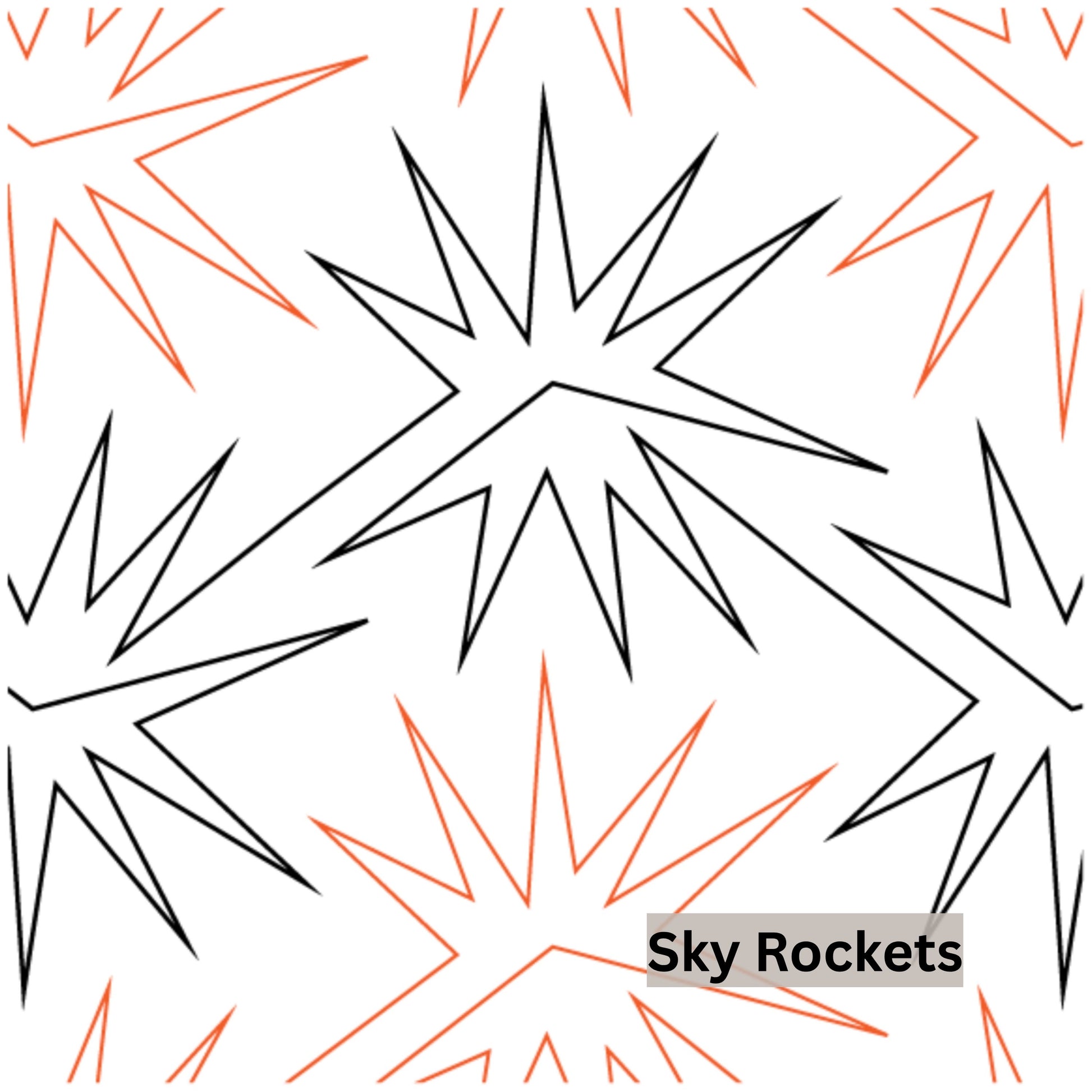 Stars and Stripes Patterns for Edge to Edge for Longarm Quilting - Good Vibes Quilt Shop