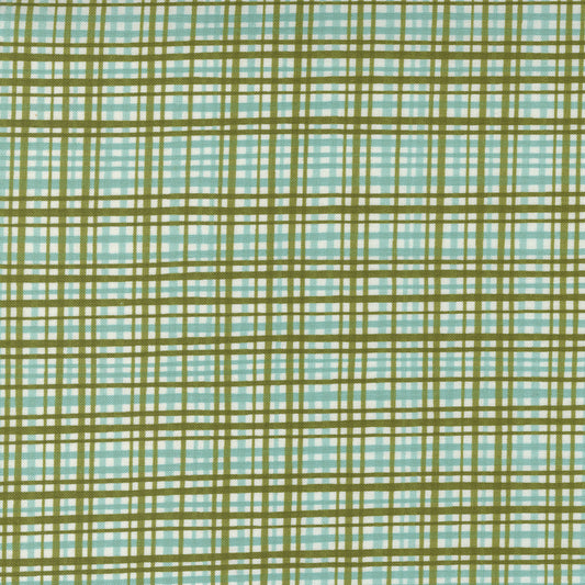 Snowkissed, Criss Cross Checks and Plaids, Pine Green 55585 14 , *sold in 1 yard pieces