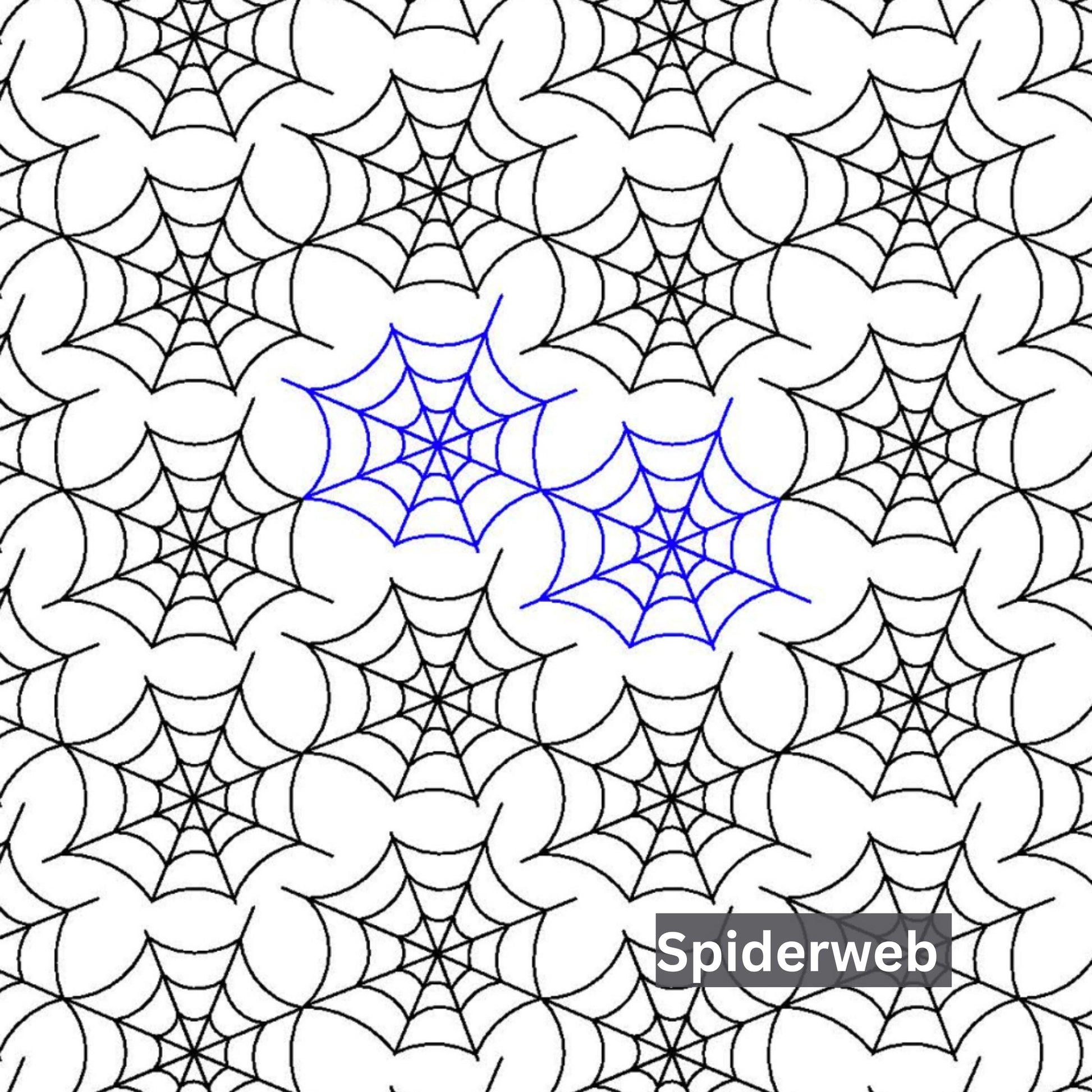 Halloween and Fall Pantographs Patterns for Edge to Edge for Longarm Quilting - Good Vibes Quilt Shop